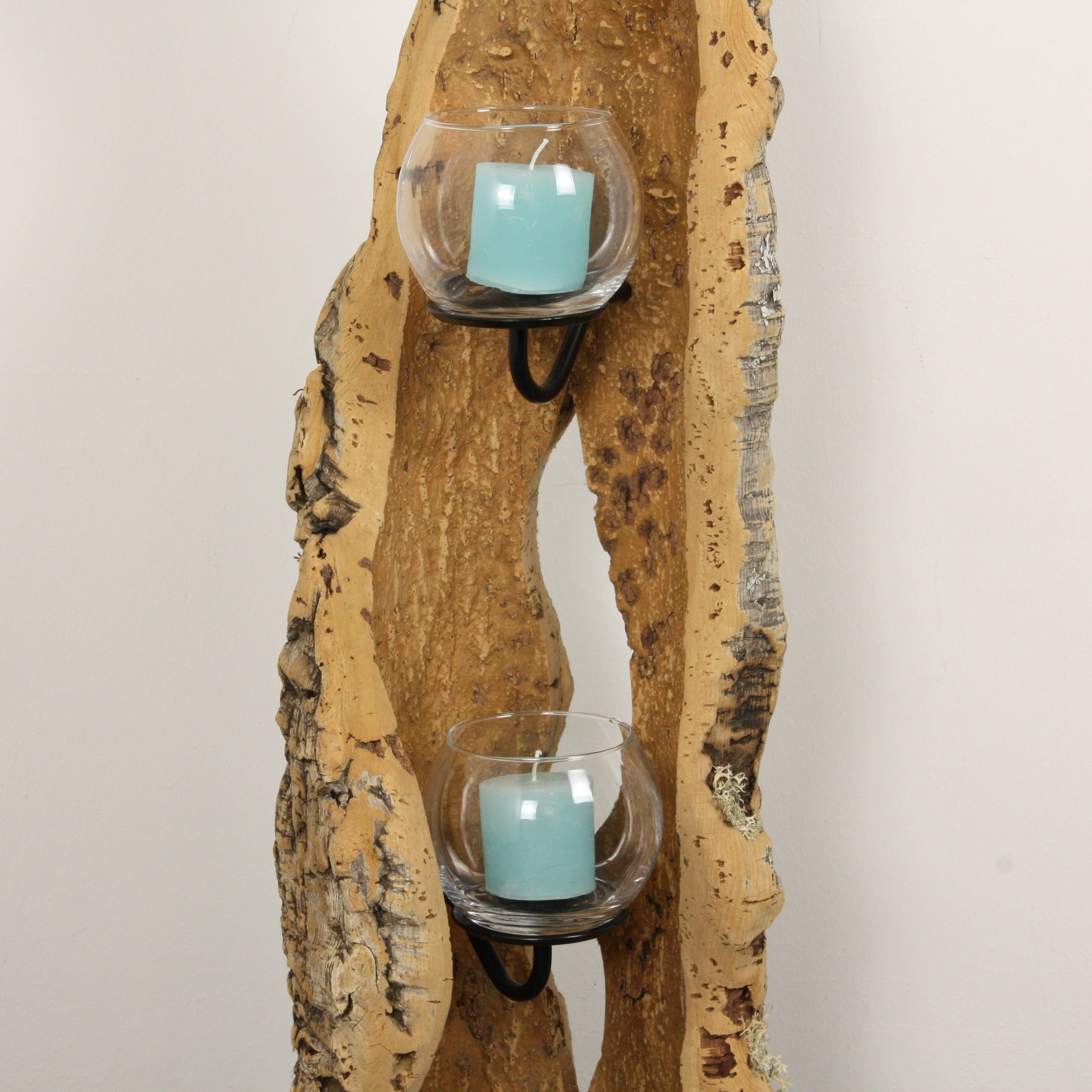 verKORKst premium lantern made of cork * tea light holder candle holder * rustic decoration * high-quality decoration kitchen living room terrace