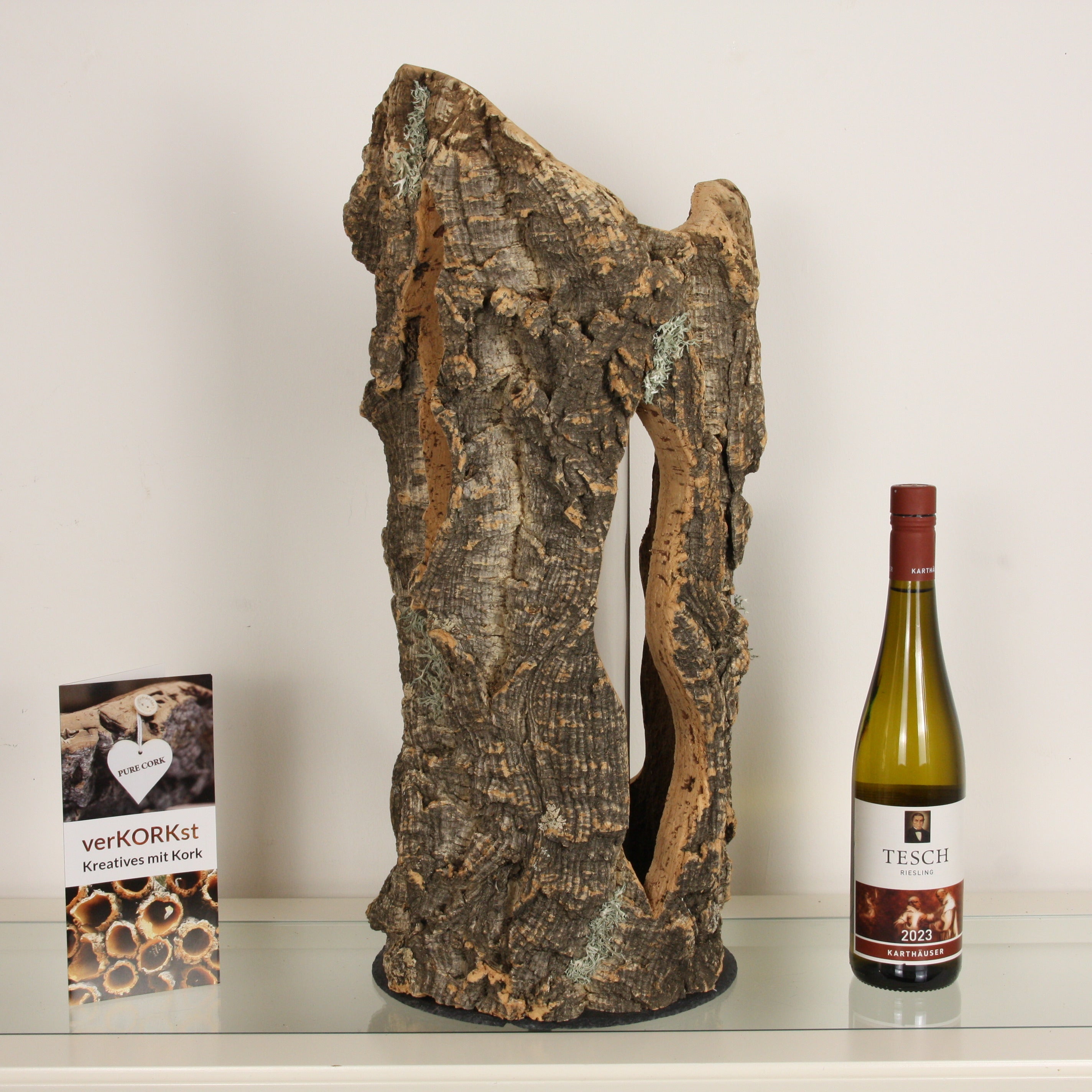 verKORKst Premium Table Fire in Cork Bark * various models and sizes * Indoor and Outdoor * no minimum distance * Table Fire SPIN900/SPIN1200 höfats Kempten