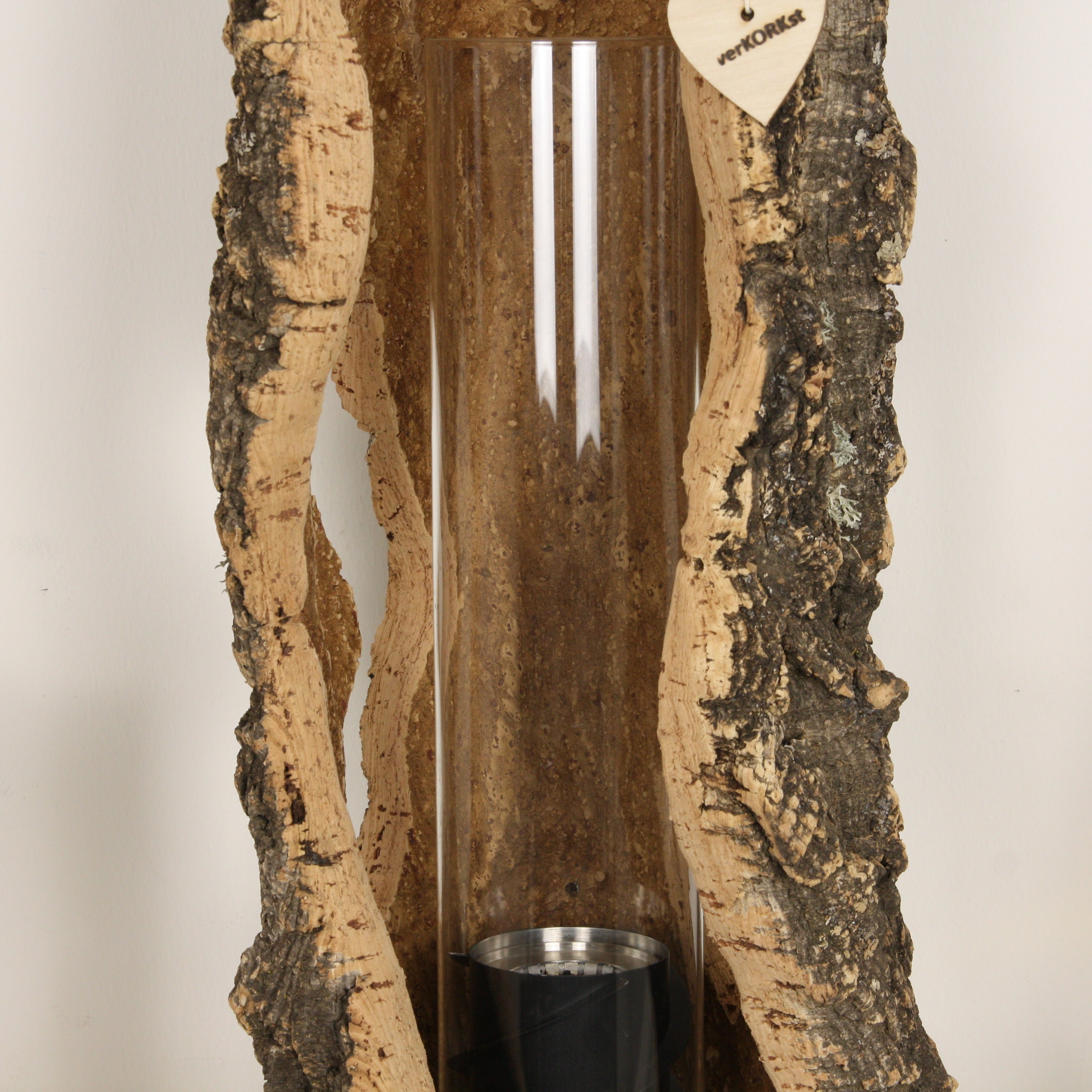 verKORKst Premium Table Fire in Cork Bark * various models and sizes * Indoor and Outdoor * no minimum distance * Table Fire SPIN900/SPIN1200 höfats Kempten