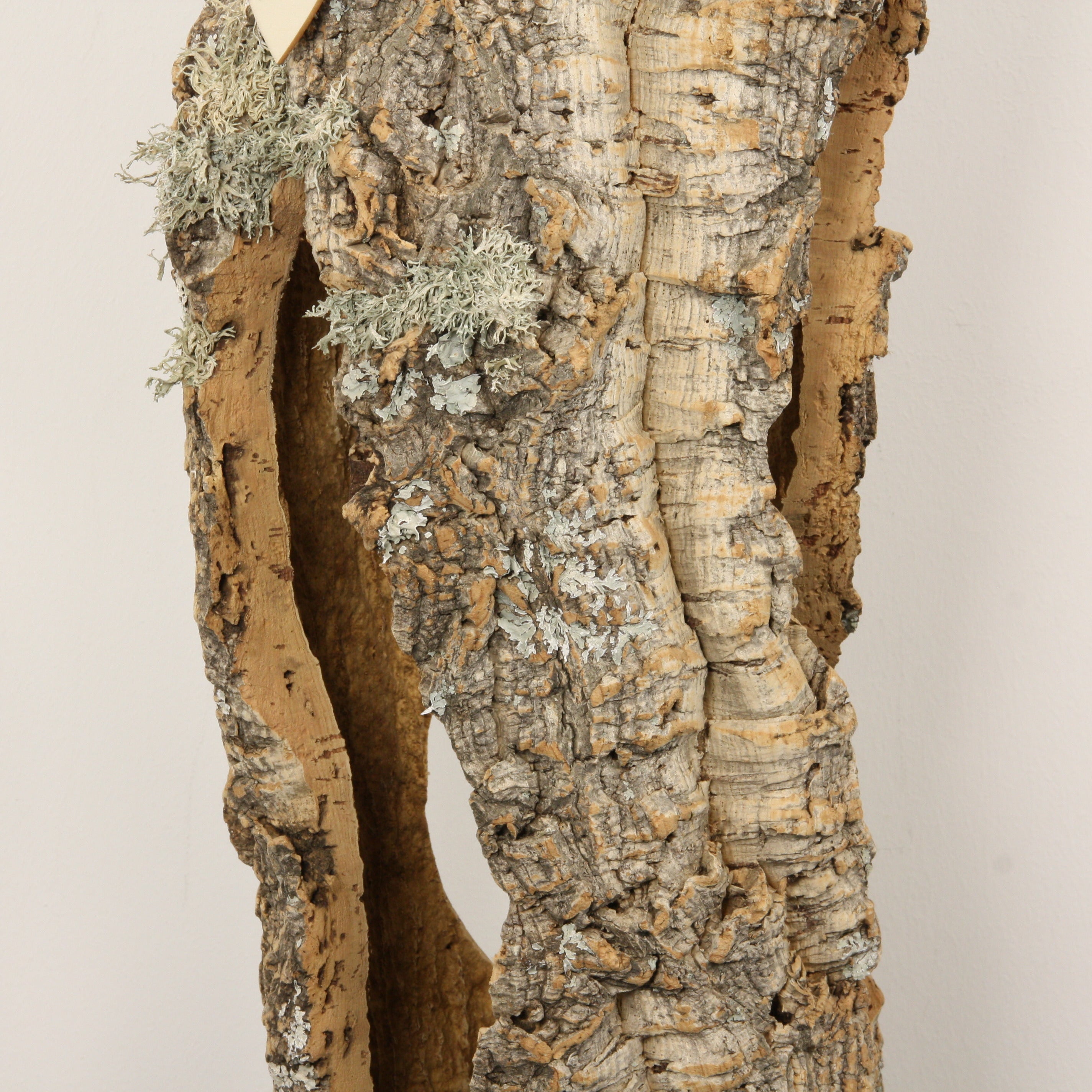 verKORKst Premium Stehlampe aus Kork * hochwertige Holz Wohnzimmerlampe * Vintage Stand LED-Leuchte * handgefertigt in Deutschland