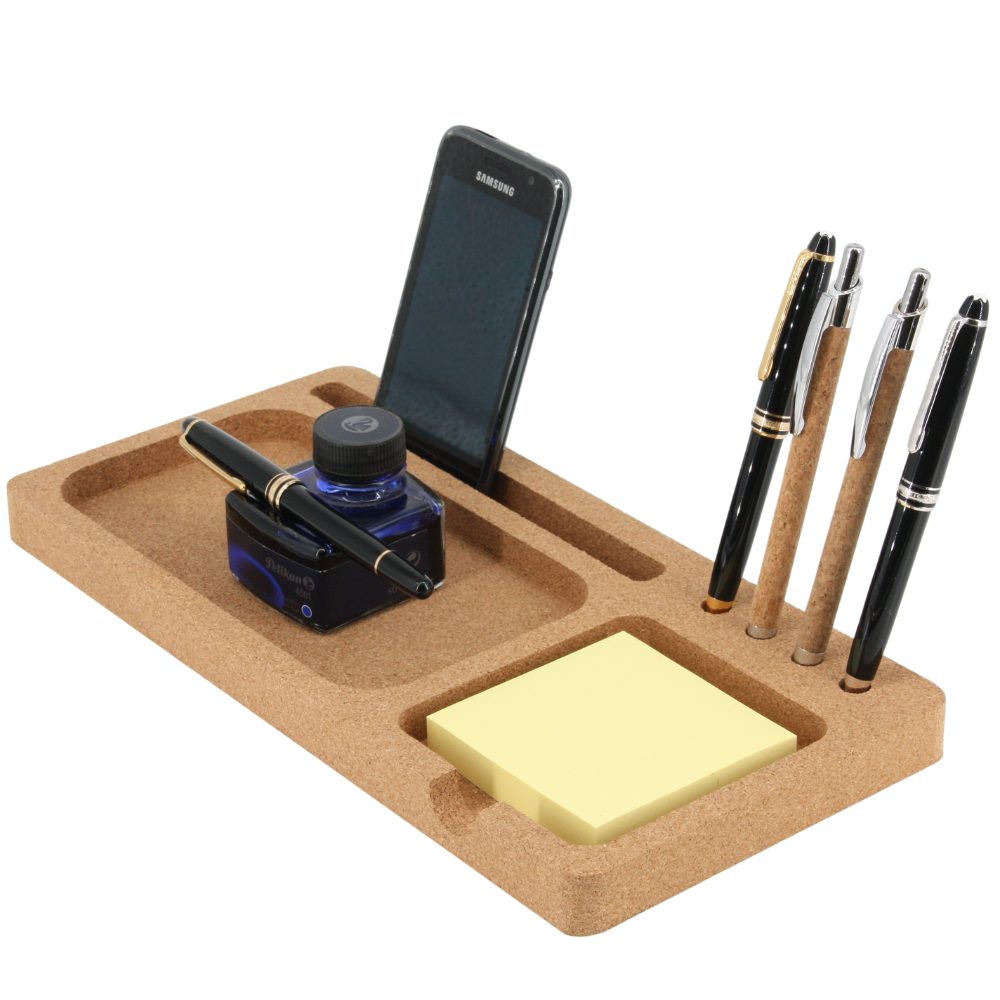 Schreibtisch Organizer aus Kork * Schreibtischablage * made in Portugal