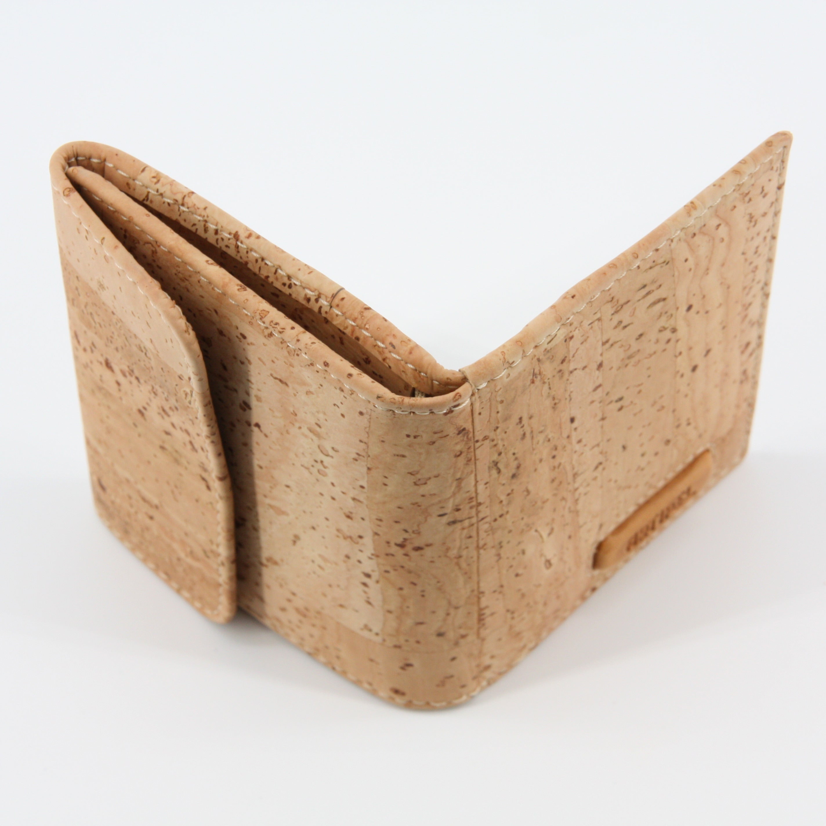 Kork Mini Geldbörse * Ideal für Hosentasche * Vegan * Unisex * Männer und Frauen Portemonnaie * handmade in Portugal * Marke Artipel