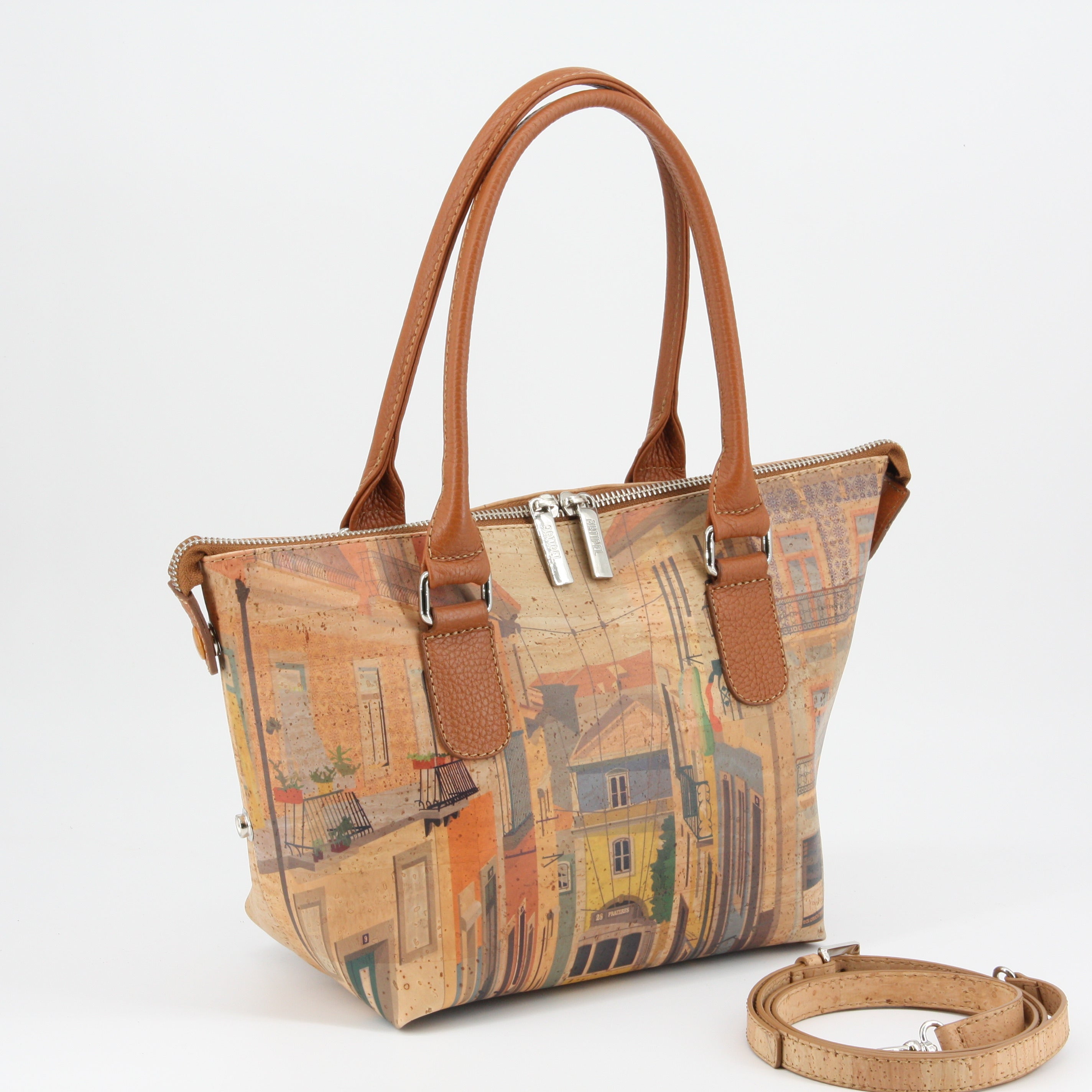 Kork Handtasche 3in1 * 1 Tasche - 3 Formen * 2 Größen * high-end Qualität * Umhängetasche für Frauen * Crossbody * Shopper * handmade in Portugal