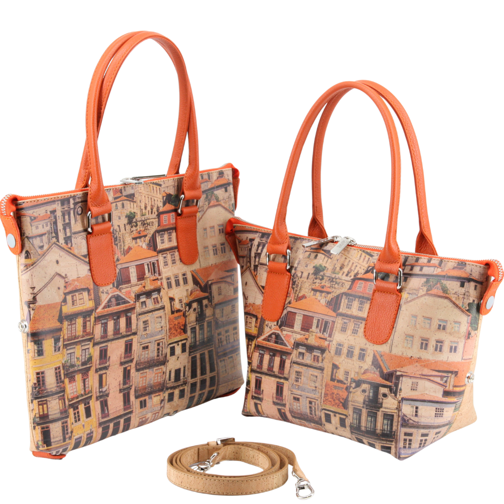 Kork Handtasche 3in1 * 1 Tasche - 3 Formen * 2 Größen * high-end Qualität * Umhängetasche für Frauen * Crossbody * Shopper * handmade in Portugal