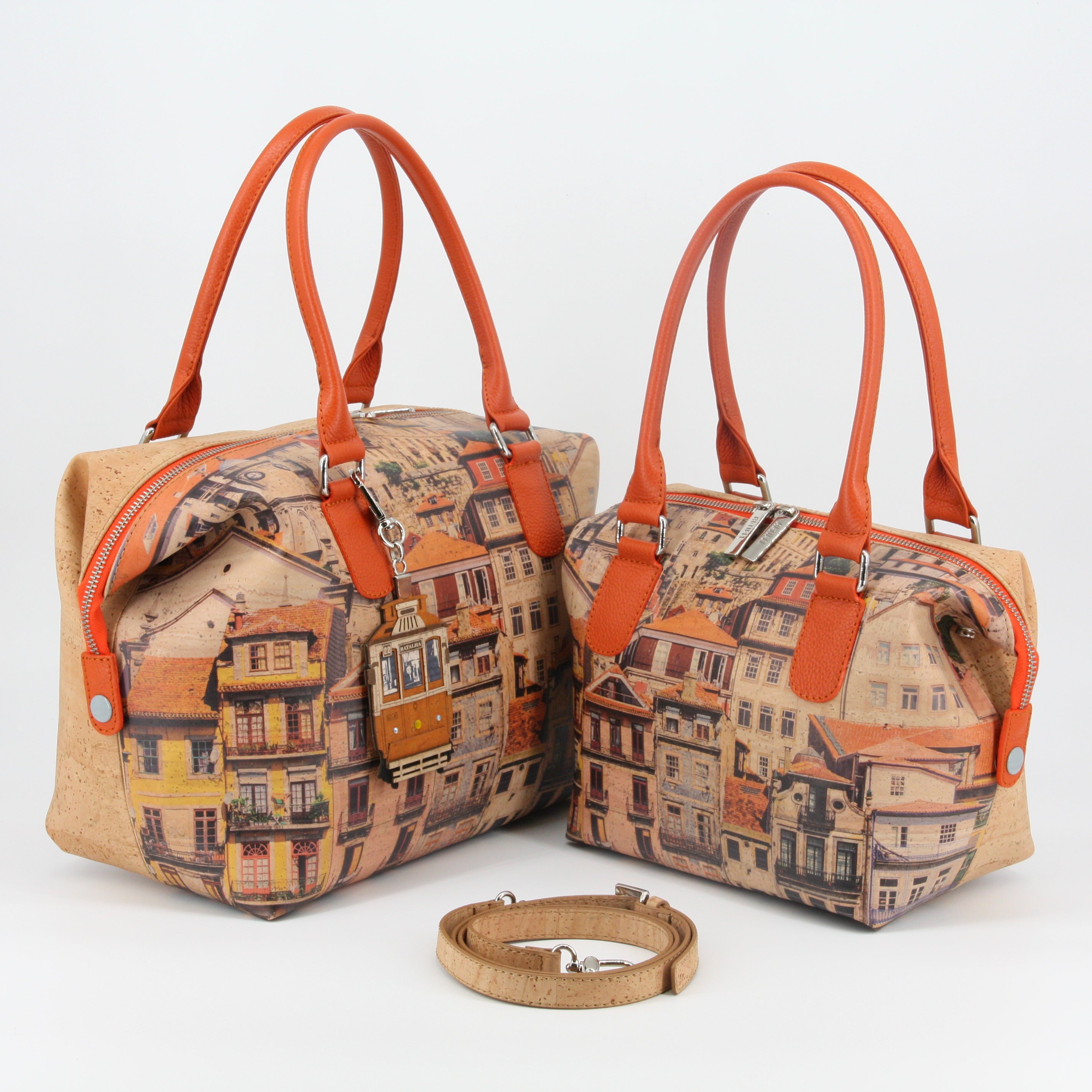 Kork Handtasche 3in1 * 1 Tasche - 3 Formen * 2 Größen * high-end Qualität * Umhängetasche für Frauen * Crossbody * Shopper * handmade in Portugal