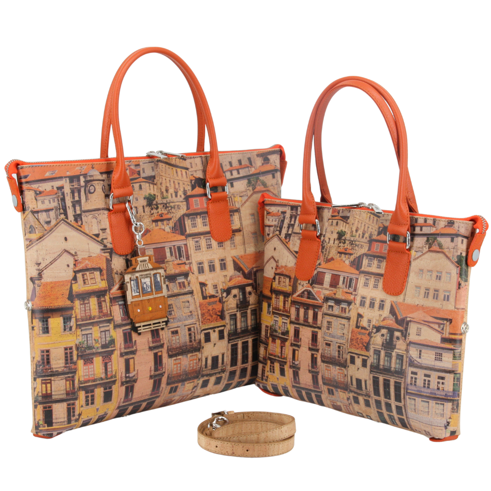 Kork Handtasche 3in1 * 1 Tasche - 3 Formen * 2 Größen * high-end Qualität * Umhängetasche für Frauen * Crossbody * Shopper * handmade in Portugal