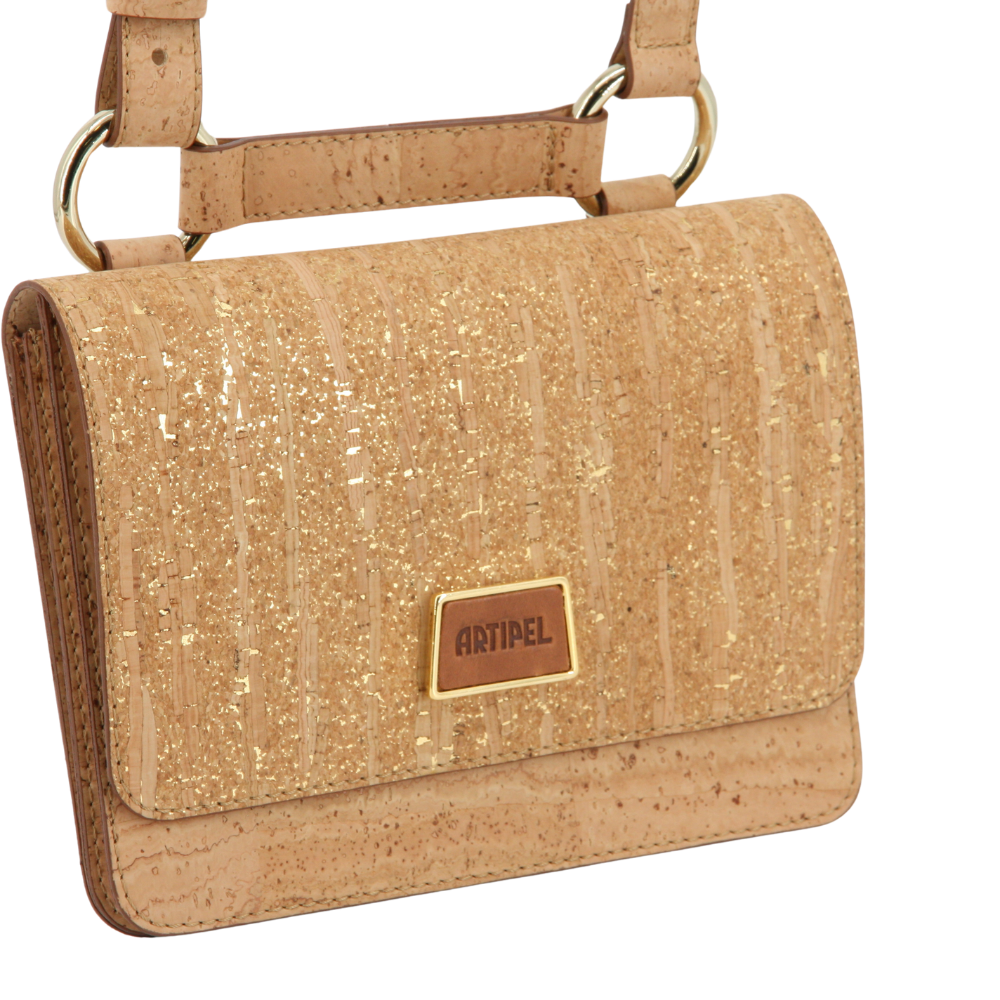 Kork Handtasche * HI-Serie - Noblesse in Kork * Oktoberfest Tasche * Dirndl Tasche * Ziehharmonika Tasche * handmade in Portugal