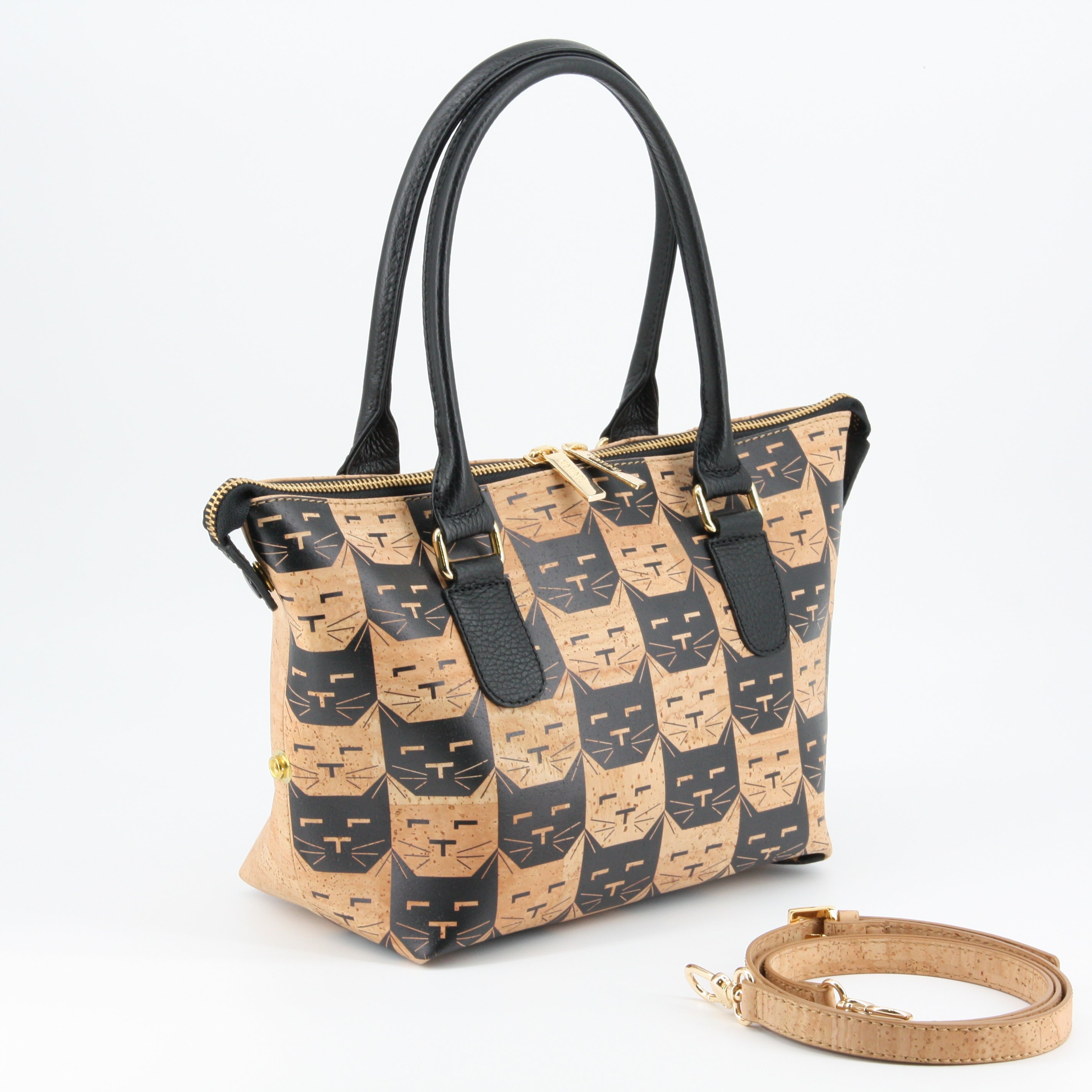 Kork Handtasche 3in1 * 1 Tasche - 3 Formen * 2 Größen * high-end Qualität * Umhängetasche für Frauen * Crossbody * Shopper * handmade in Portugal
