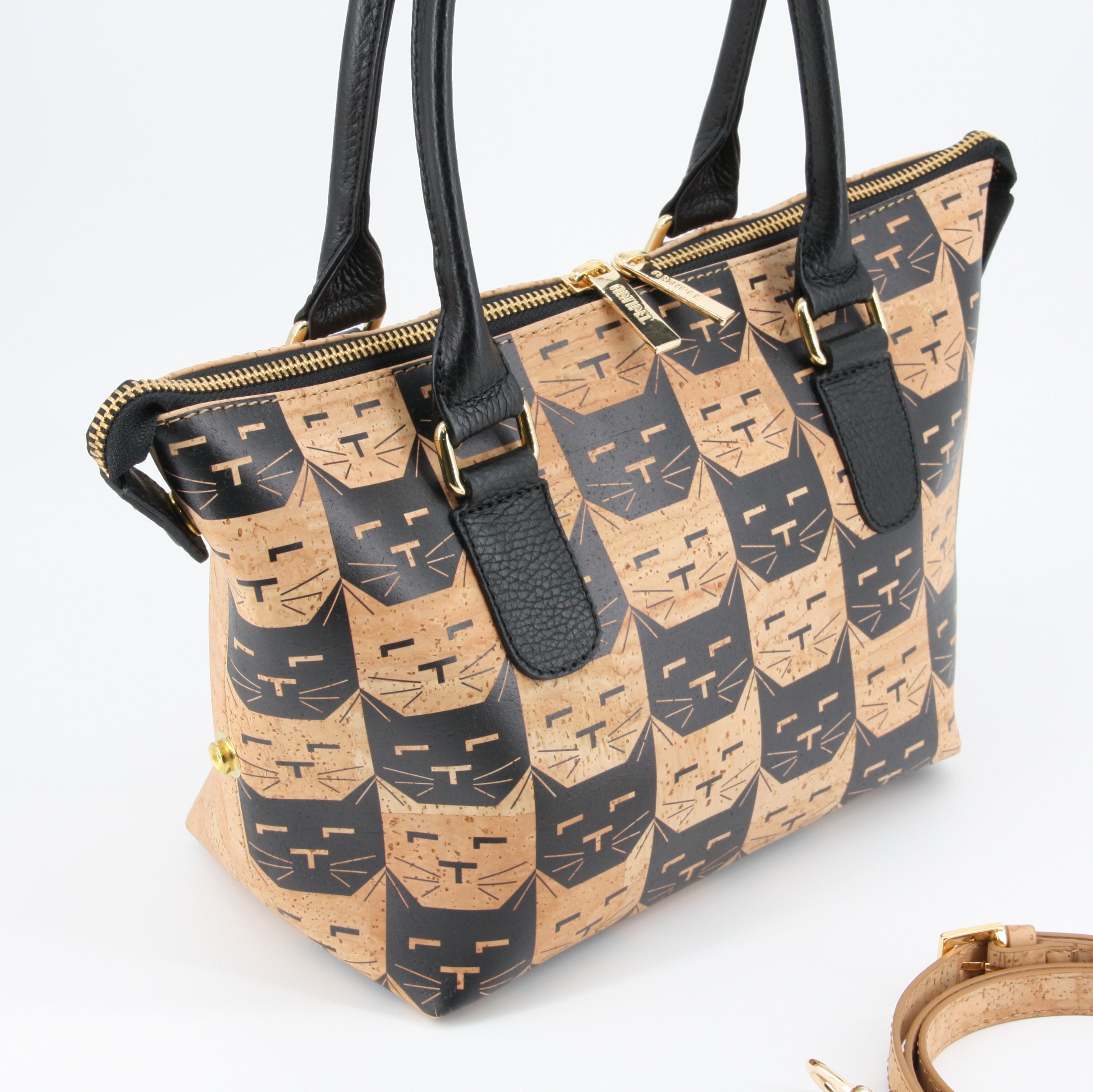 Kork Handtasche 3in1 * 1 Tasche - 3 Formen * 2 Größen * high-end Qualität * Umhängetasche für Frauen * Crossbody * Shopper * handmade in Portugal