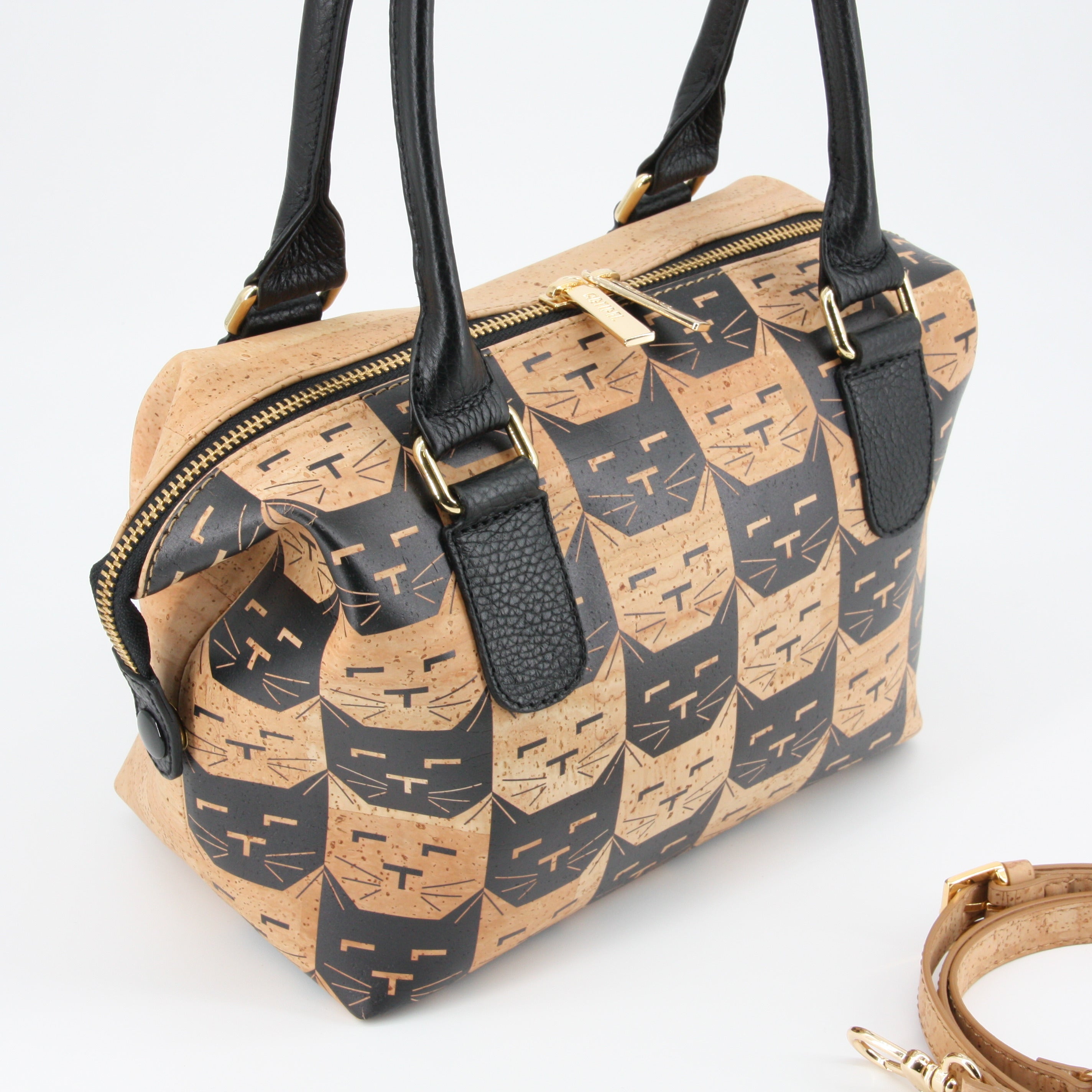 Kork Handtasche 3in1 * 1 Tasche - 3 Formen * 2 Größen * high-end Qualität * Umhängetasche für Frauen * Crossbody * Shopper * handmade in Portugal