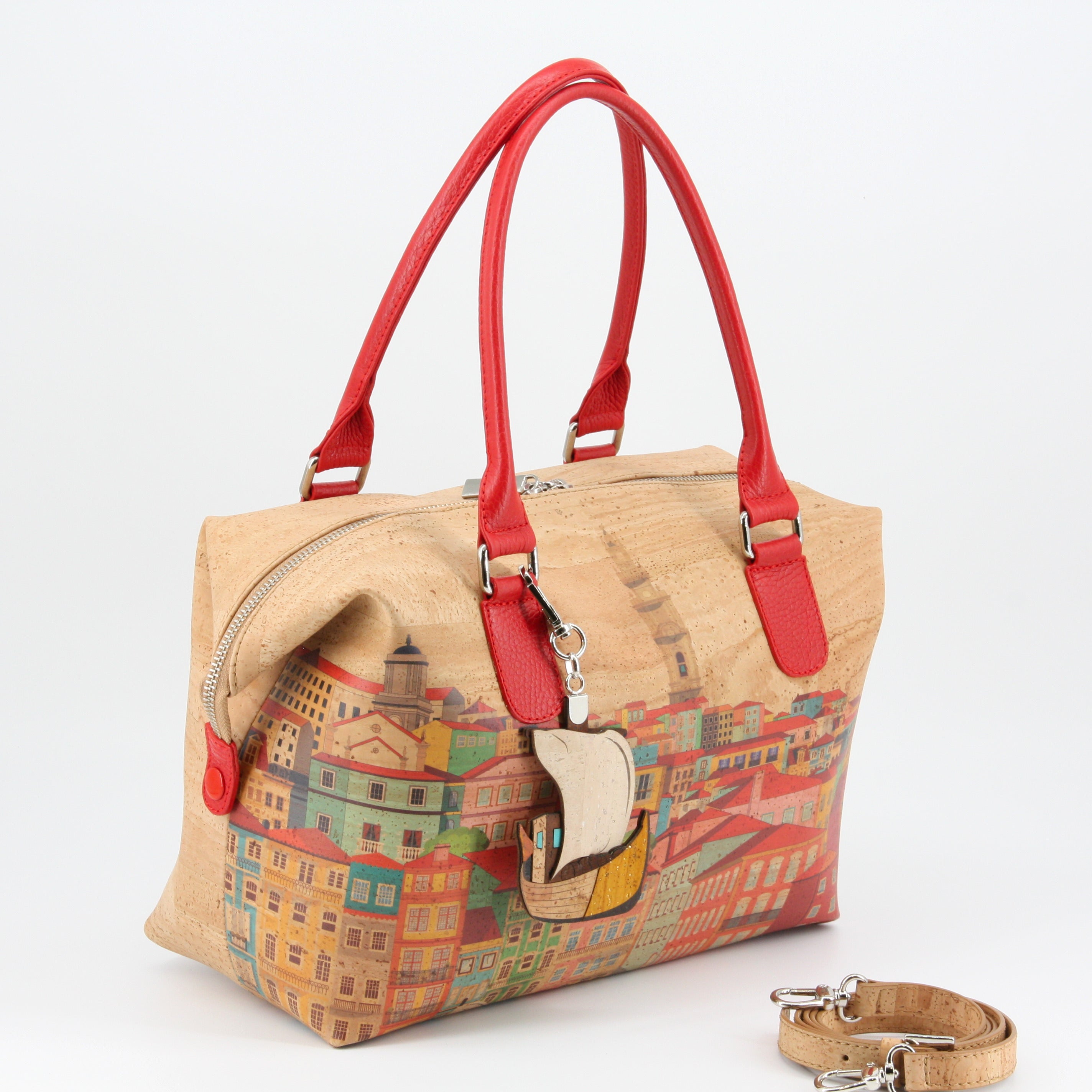 Kork Handtasche 3in1 * 1 Tasche - 3 Formen * 2 Größen * high-end Qualität * Umhängetasche für Frauen * Crossbody * Shopper * handmade in Portugal
