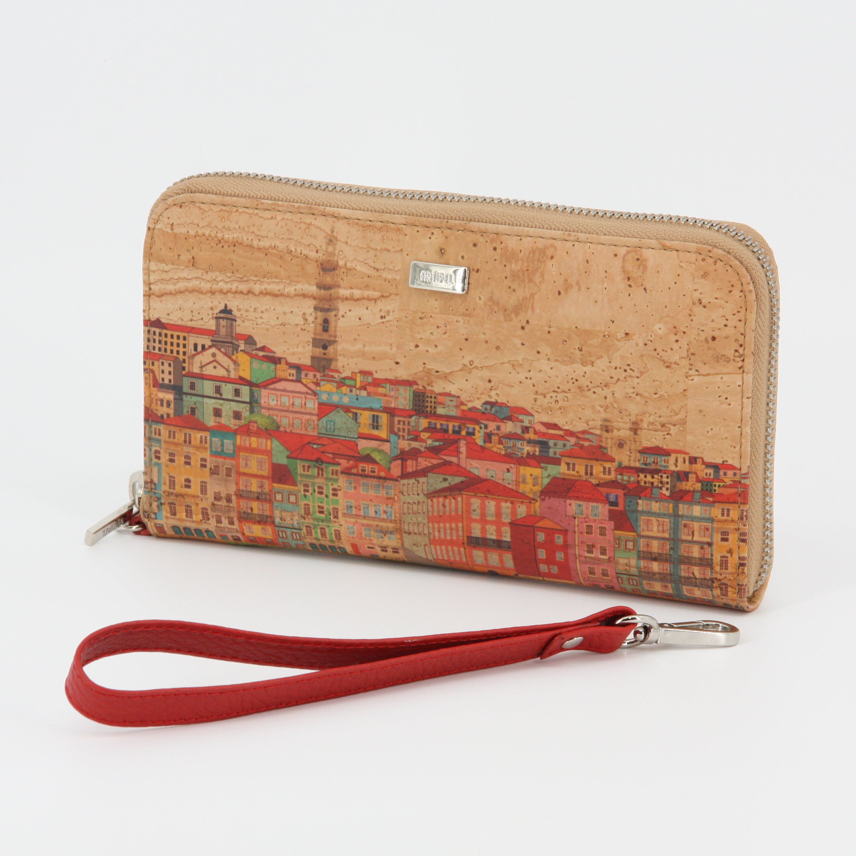 Kork Damen Geldbörse * high-end Qualität * Design Porto Hafen * Frauen Portemonnaie * handmade in Portugal * Marke Artipel