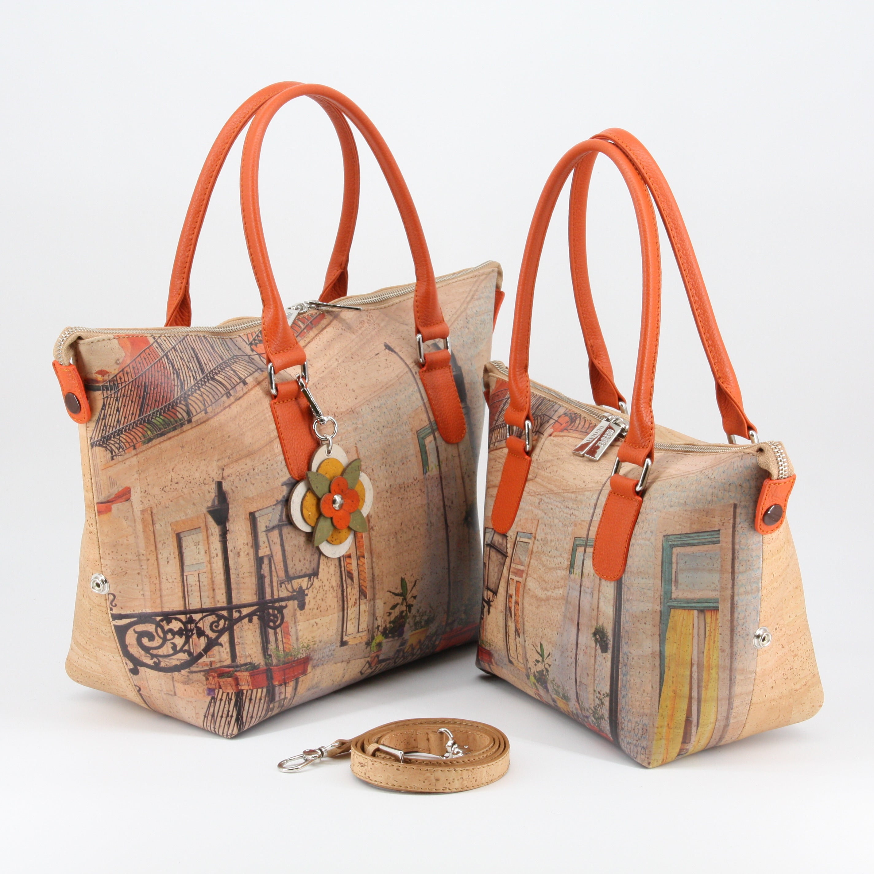 Kork Handtasche 3in1 * 1 Tasche - 3 Formen * 2 Größen * high-end Qualität * Umhängetasche für Frauen * Crossbody * Shopper * handmade in Portugal