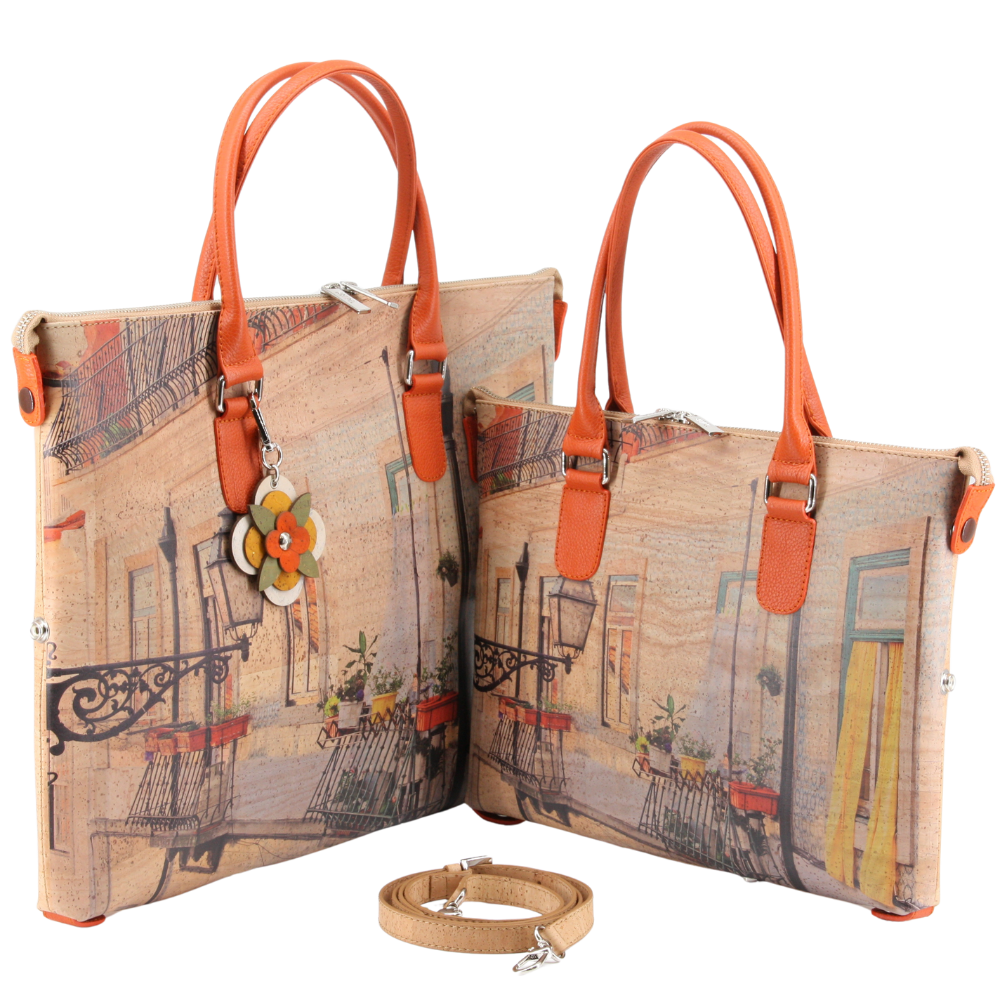 Kork Handtasche 3in1 * 1 Tasche - 3 Formen * 2 Größen * high-end Qualität * Umhängetasche für Frauen * Crossbody * Shopper * handmade in Portugal