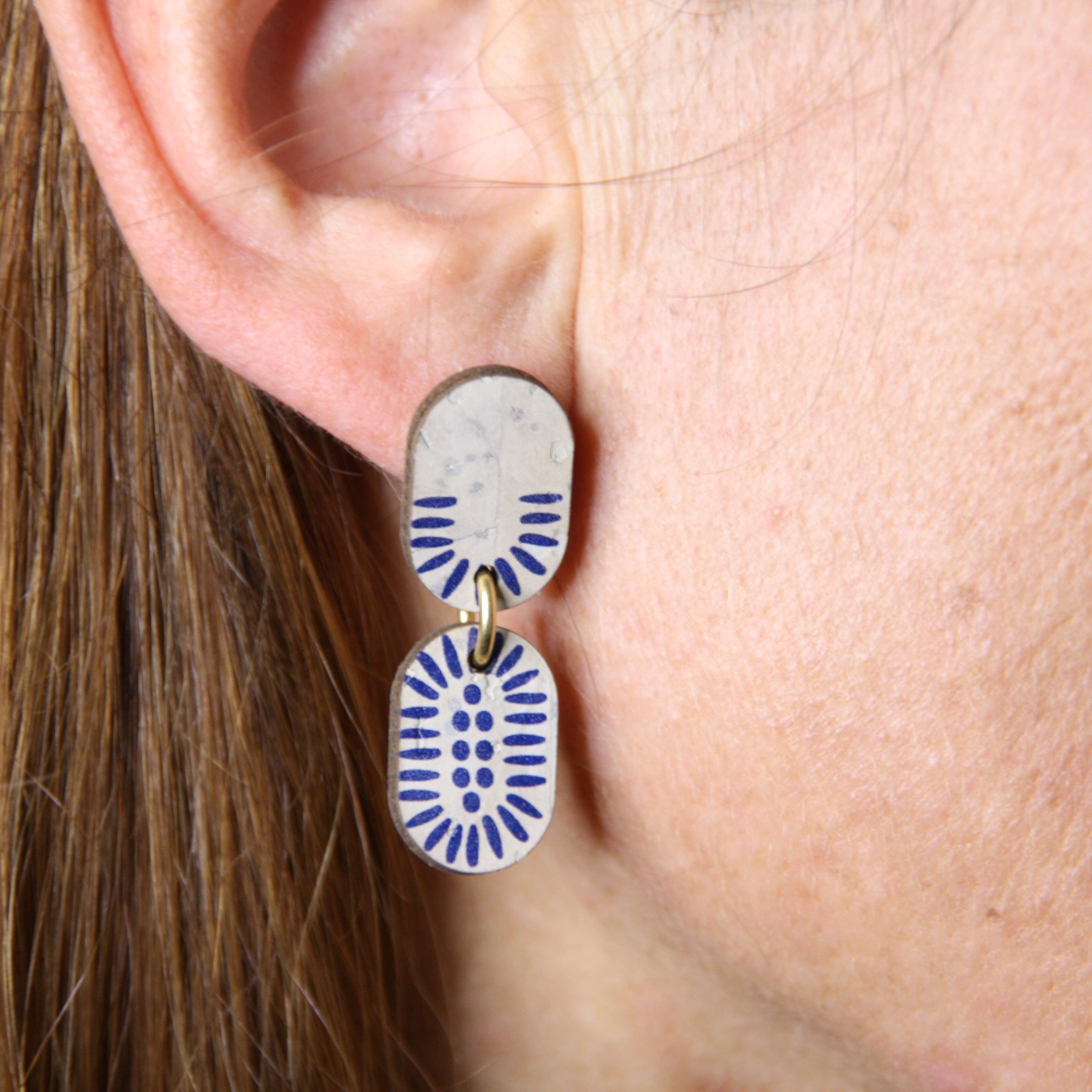 Ohrringe aus Kork * 2 Designs * handmade in Portugal * extrem nachhaltig * vegan * nickel- u. bleifrei