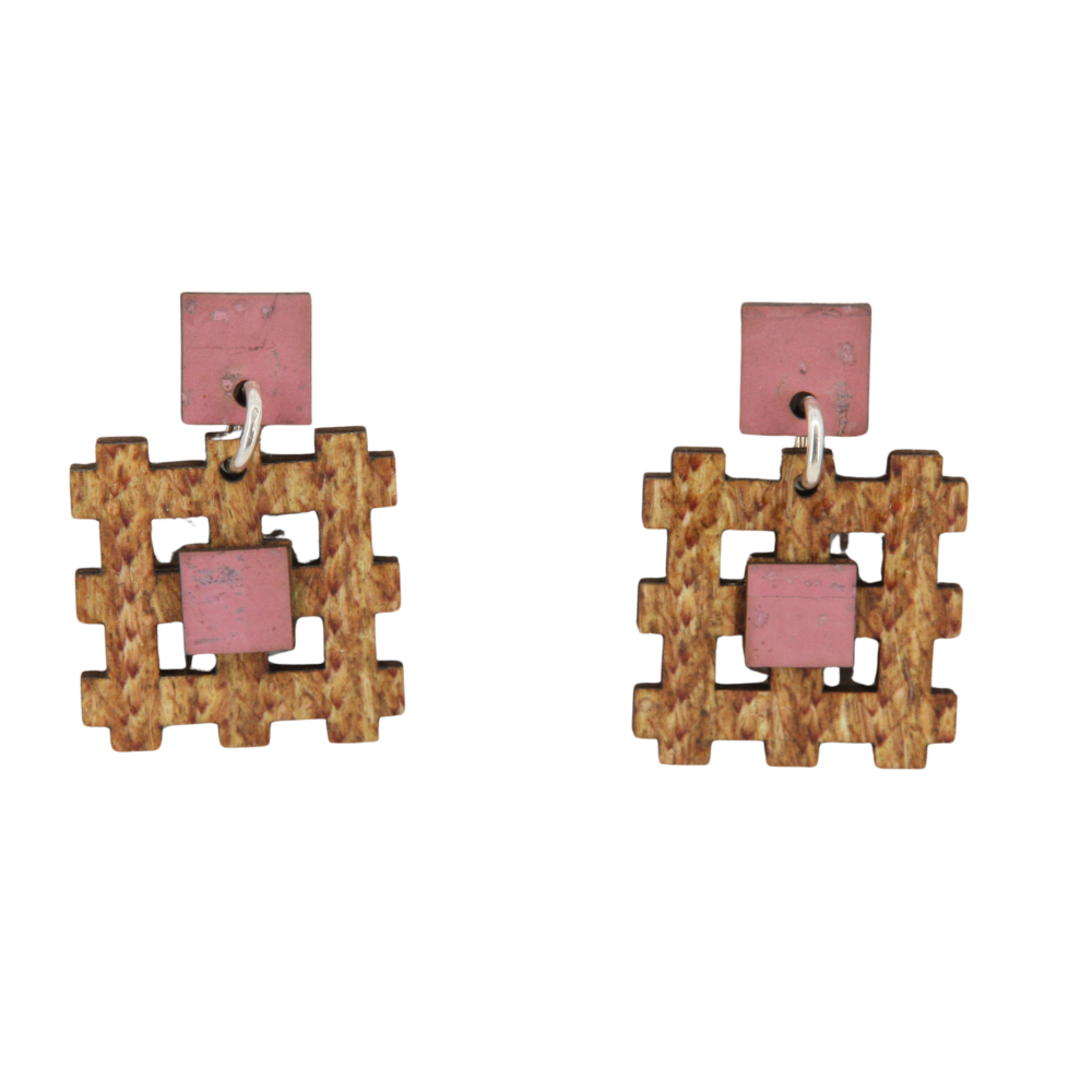 Ohrringe aus Kork und Weizenstroh * 2 Designs * 2 Farben * handmade in Portugal * extrem nachhaltig * vegan * nickel- u. bleifrei