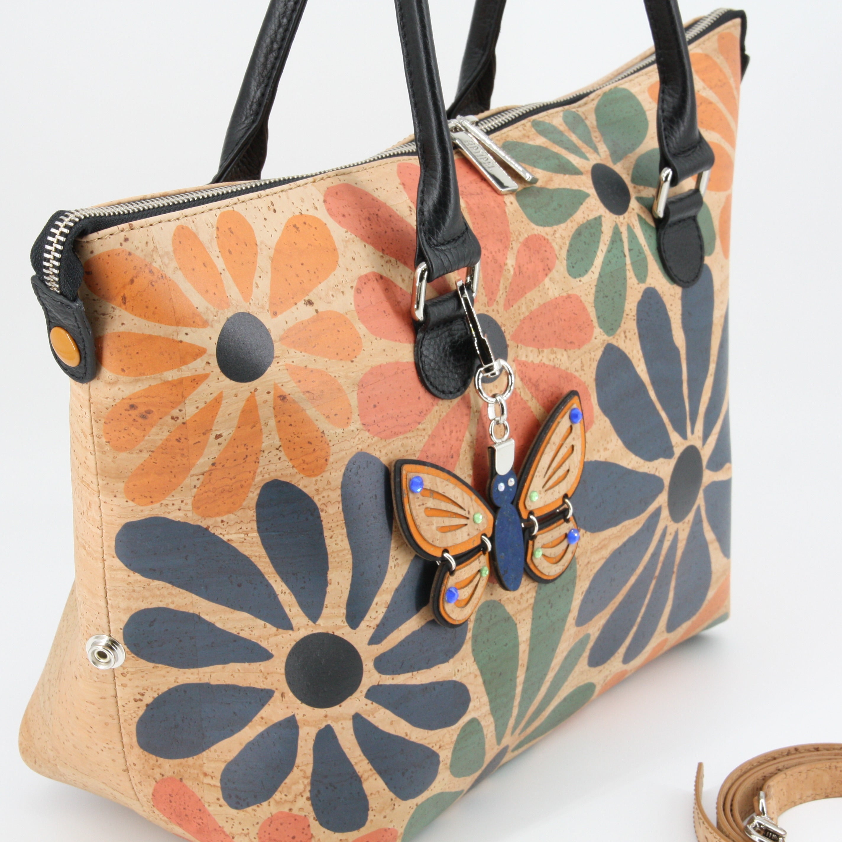 Kork Handtasche 3in1 * 1 Tasche - 3 Formen * 2 Größen * high-end Qualität * Umhängetasche für Frauen * Crossbody * Shopper * handmade in Portugal