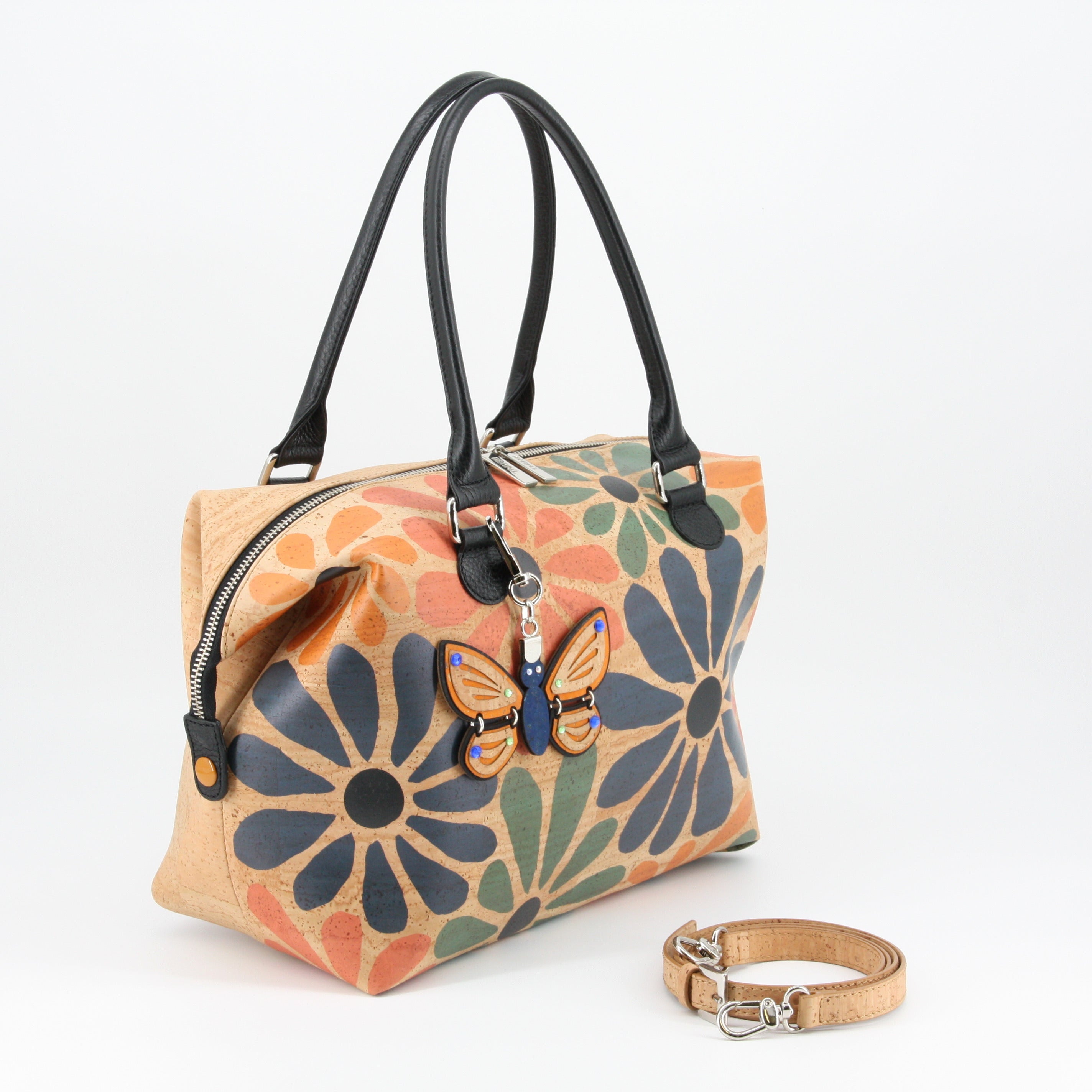 Kork Handtasche 3in1 * 1 Tasche - 3 Formen * 2 Größen * high-end Qualität * Umhängetasche für Frauen * Crossbody * Shopper * handmade in Portugal
