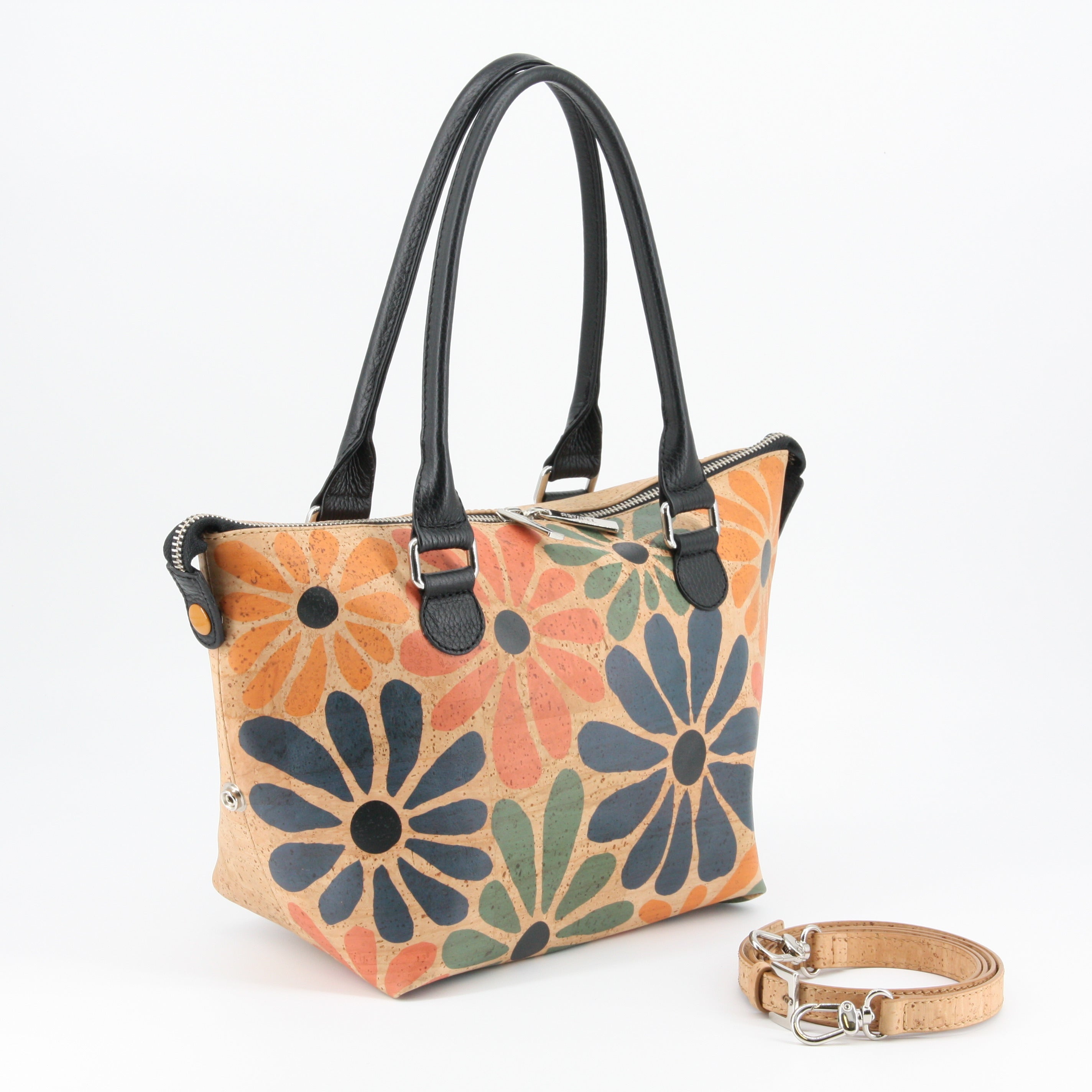 Kork Handtasche 3in1 * 1 Tasche - 3 Formen * 2 Größen * high-end Qualität * Umhängetasche für Frauen * Crossbody * Shopper * handmade in Portugal