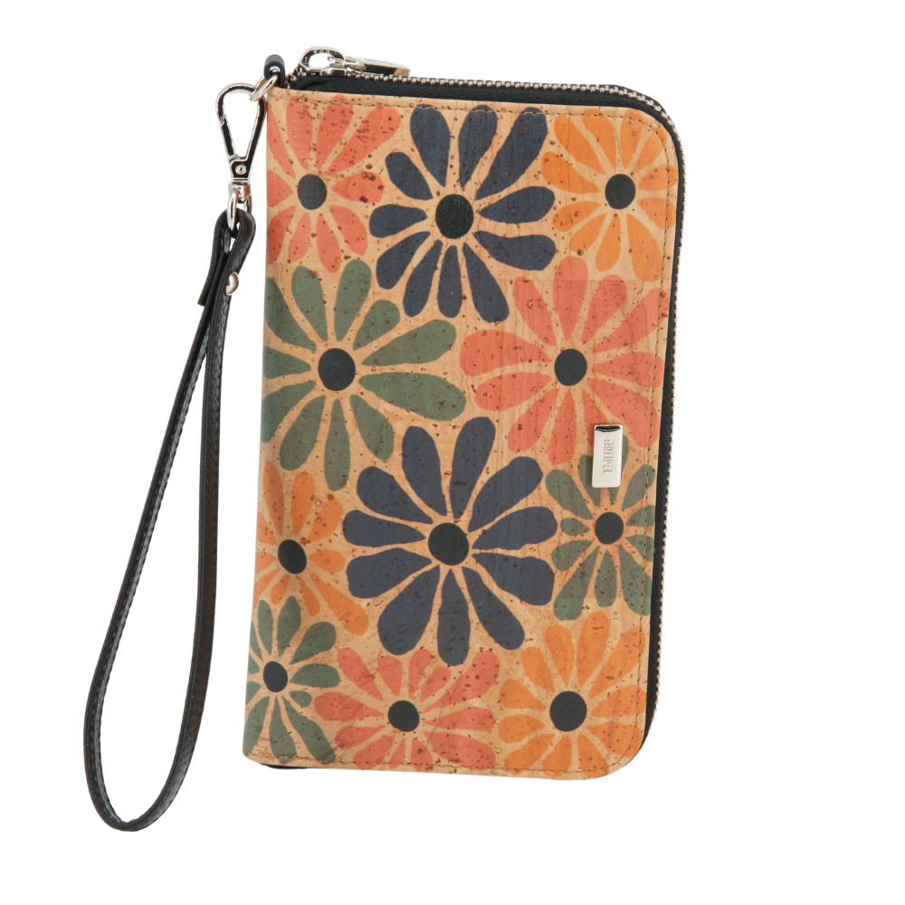 Kork Damen Geldbörse * high-end Qualität * Design Blume n * Frauen Portemonnaie * handmade in Portugal * Marke Artipel