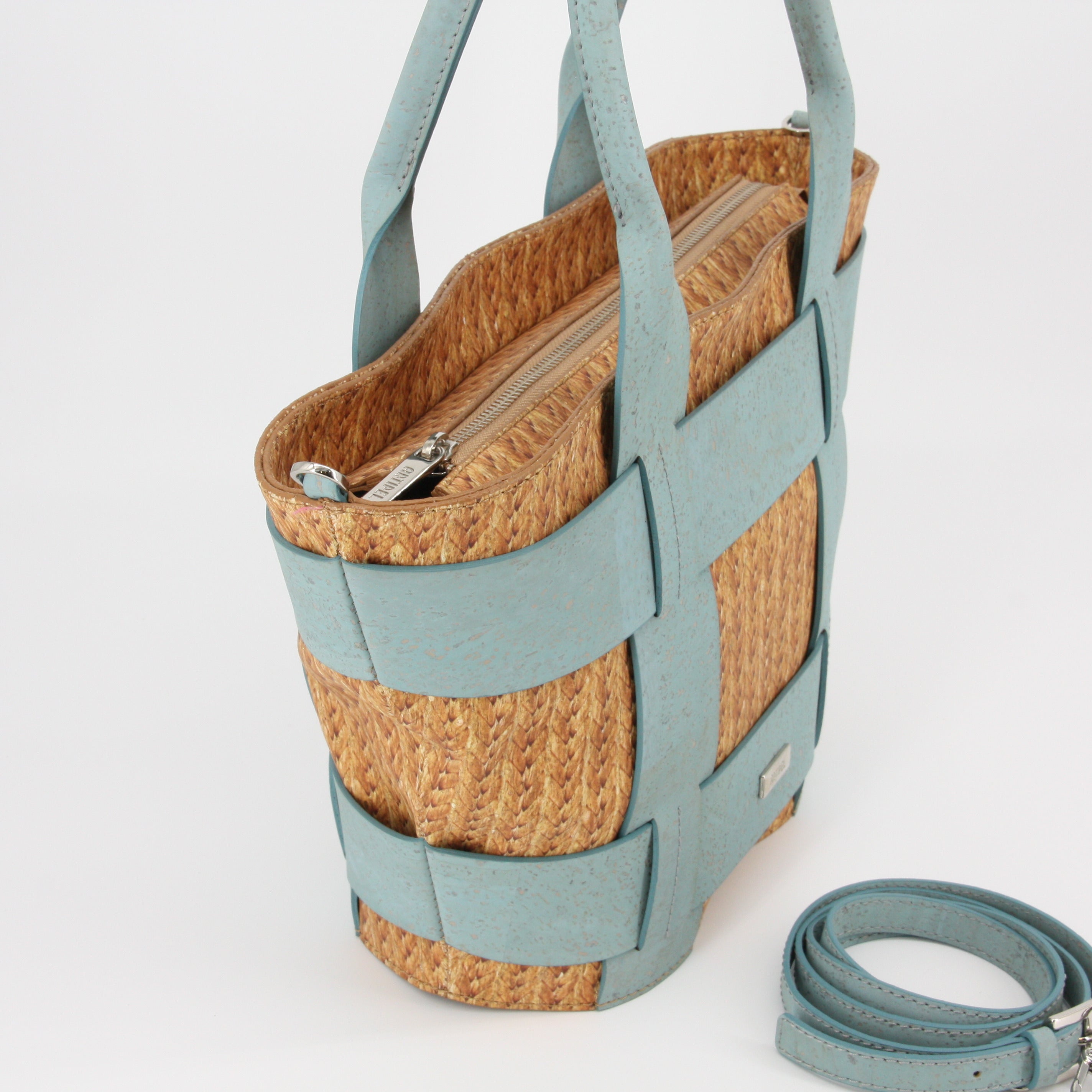 Cork handbag * in 2 sizes and 2 colors * vegan * shoulder bag for women * crossbody * shopper * handmade in Portugal