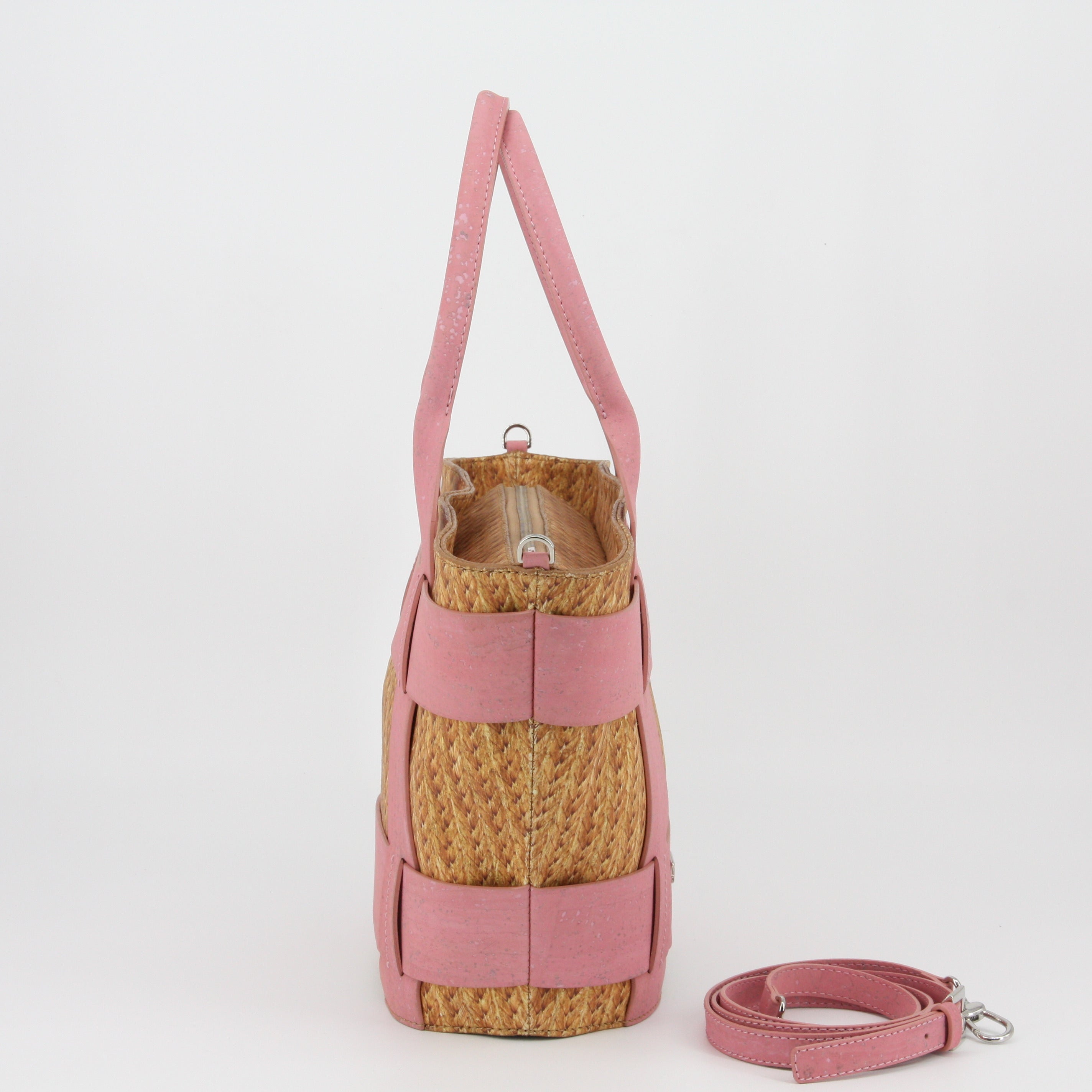 Handtasche aus Kork und Weizenstroh * Innovation und Nachhaltigkeit * 2 Größen * Vegan * Umhängetasche für Frauen * Crossbody * Shopper * handmade in Portugal