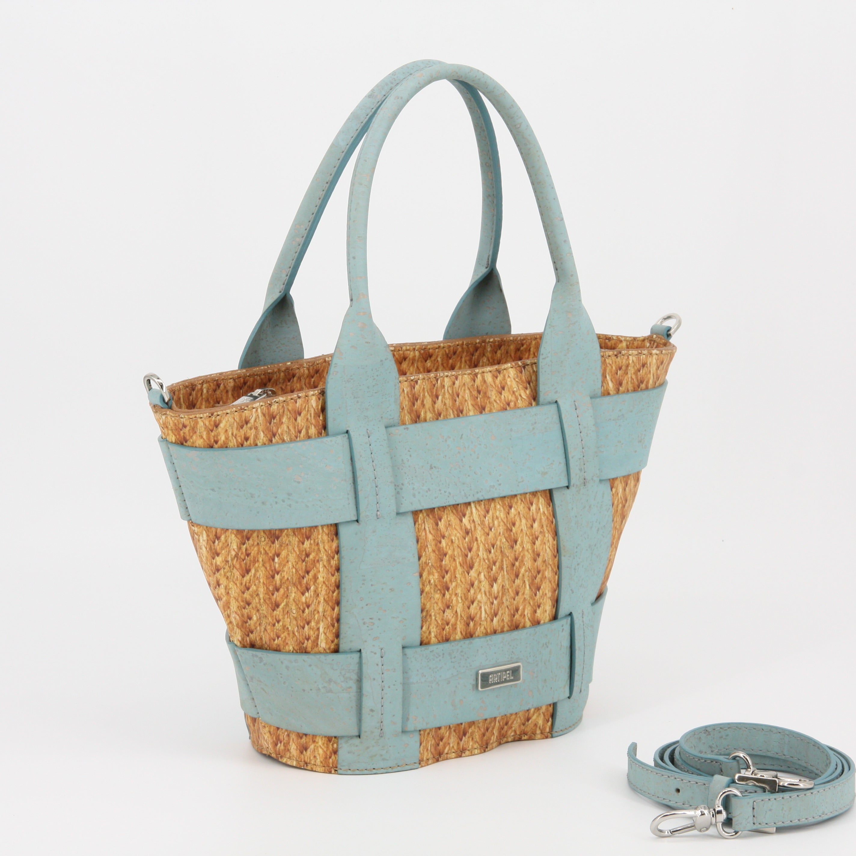 Cork handbag * in 2 sizes and 2 colors * vegan * shoulder bag for women * crossbody * shopper * handmade in Portugal