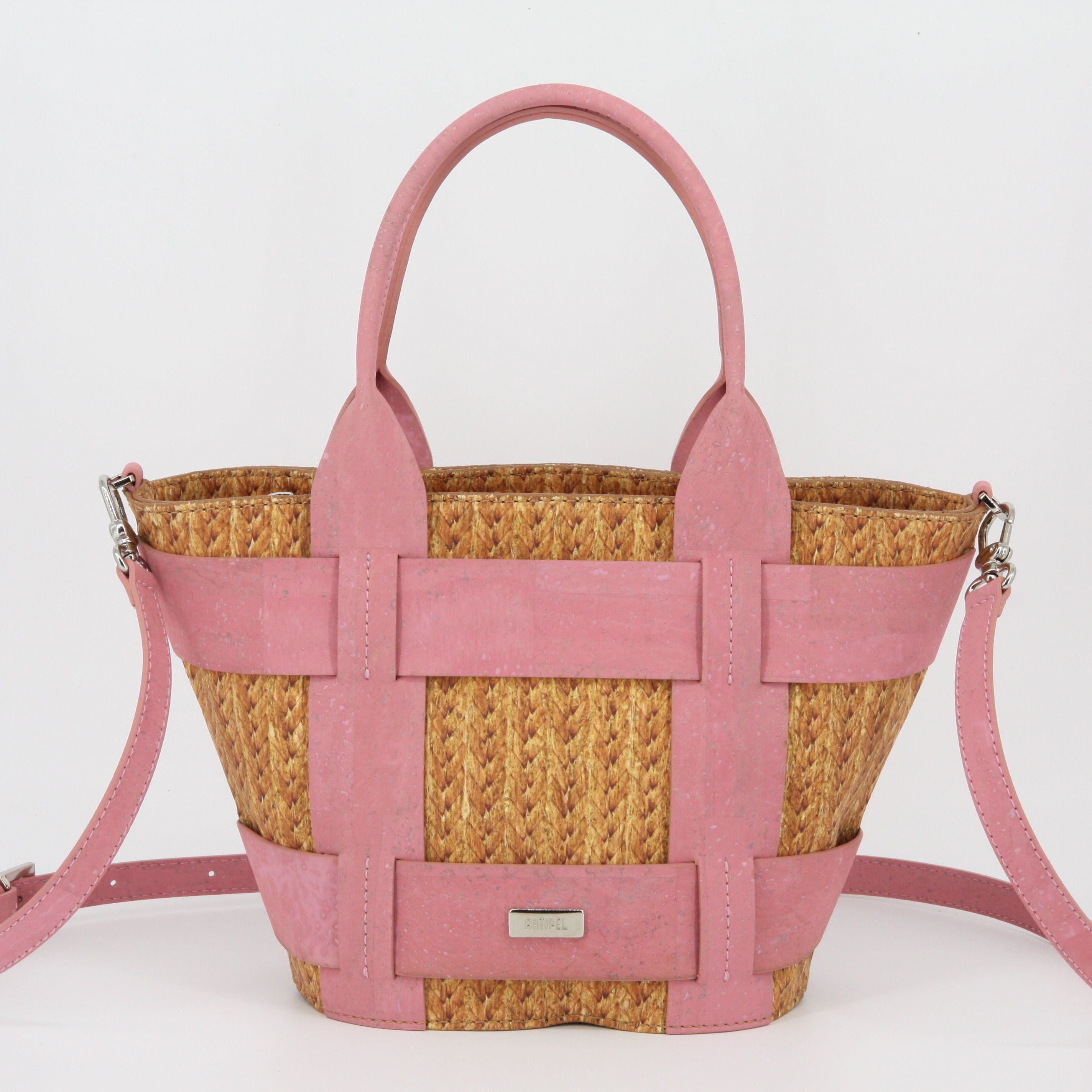 Handtasche aus Kork und Weizenstroh * Innovation und Nachhaltigkeit * 2 Größen * Vegan * Umhängetasche für Frauen * Crossbody * Shopper * handmade in Portugal