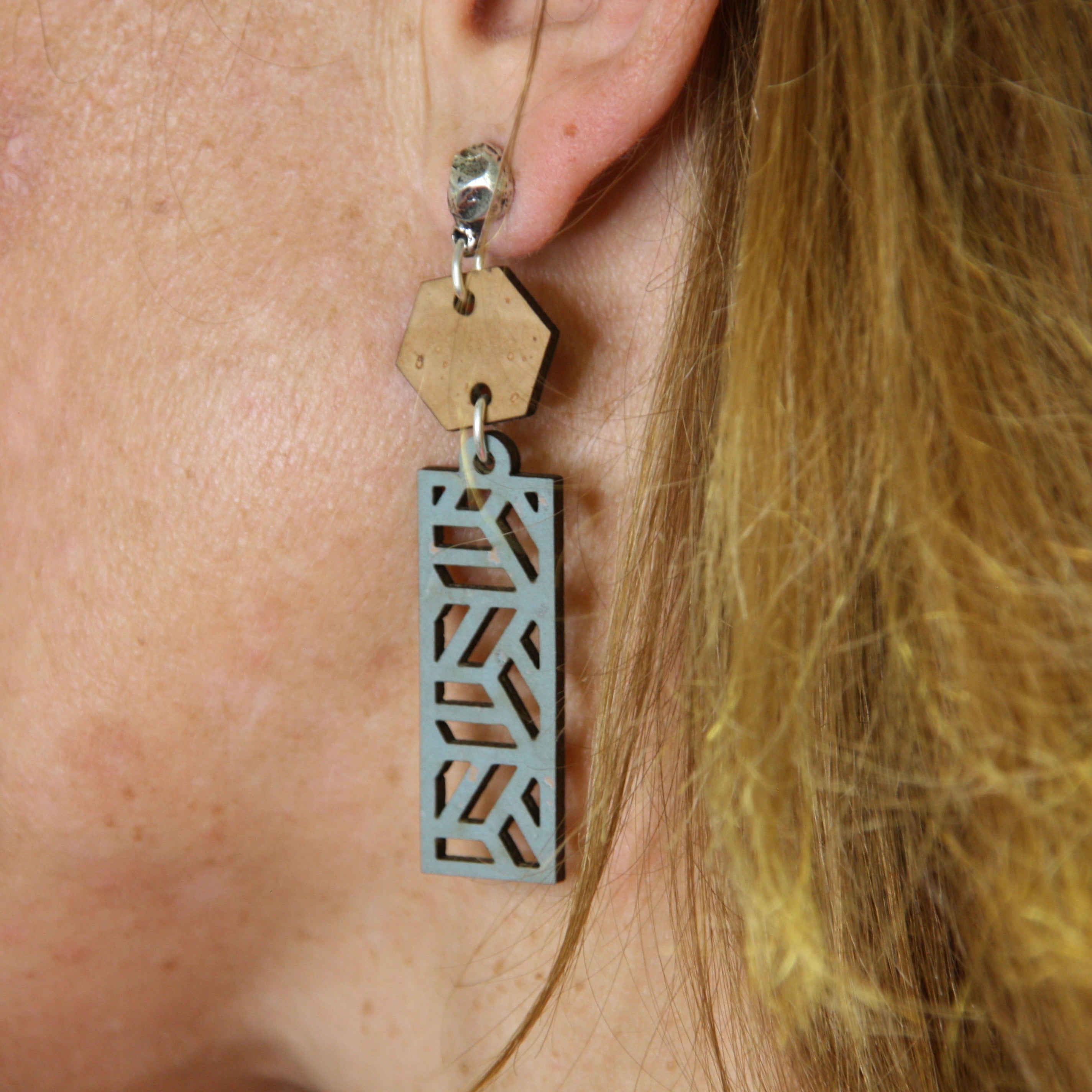 Ohrringe aus Kork * 2 Designs * handmade in Portugal * extrem nachhaltig * vegan * nickel- u. bleifrei