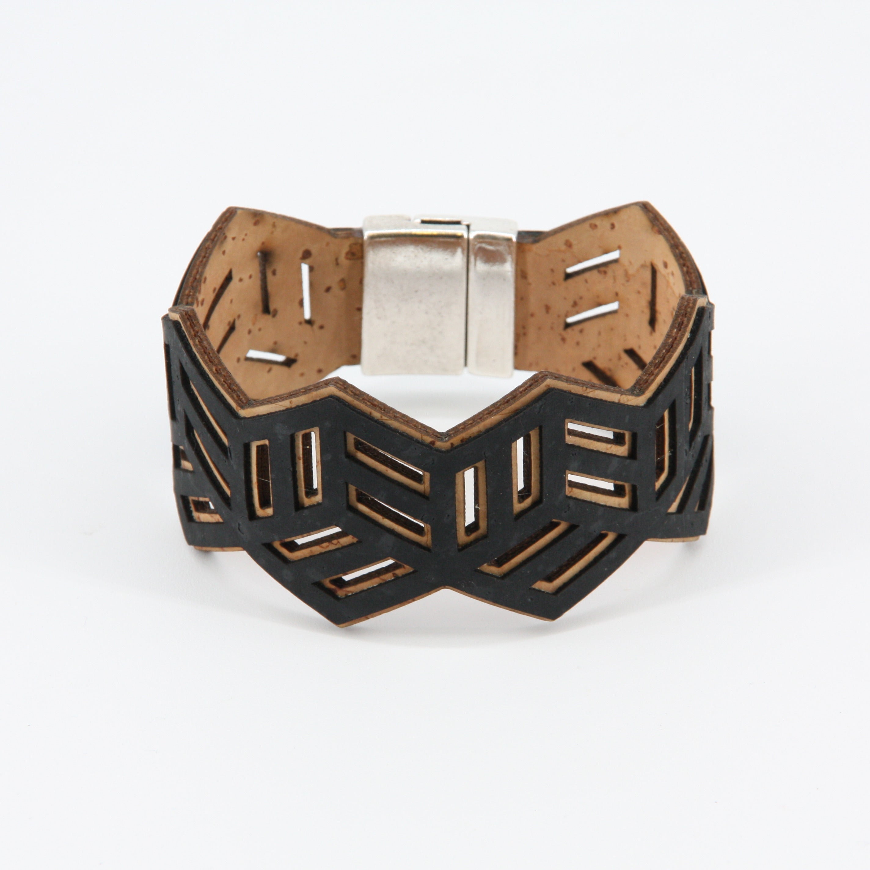 Armband aus Kork * handmade in Portugal * extrem nachhaltig * vegan * nickel- u. bleifrei