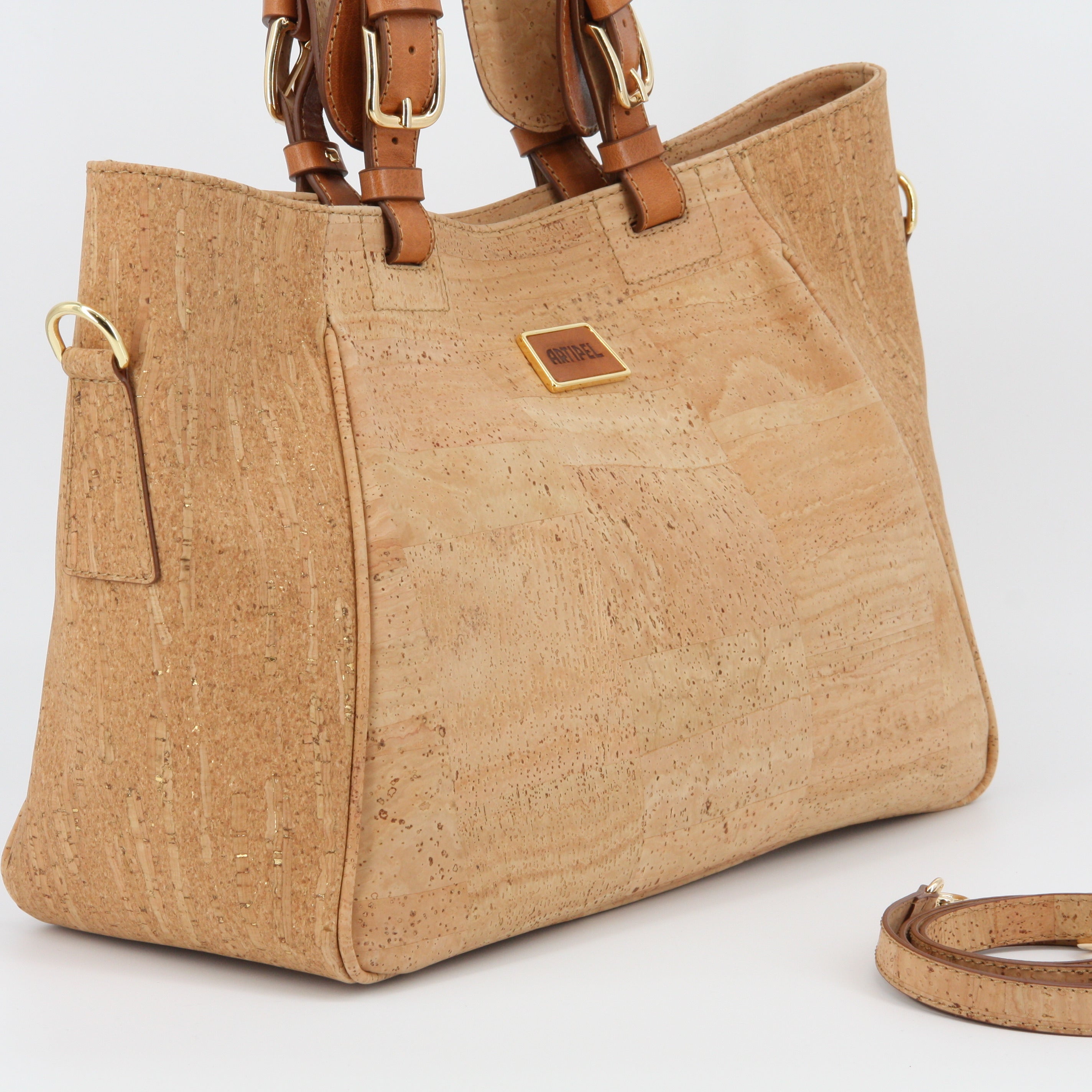 Cork handbag * HI series - Noblesse in cork * Shoulder bag for women * Crossbody * Shopper * handmade in Portugal