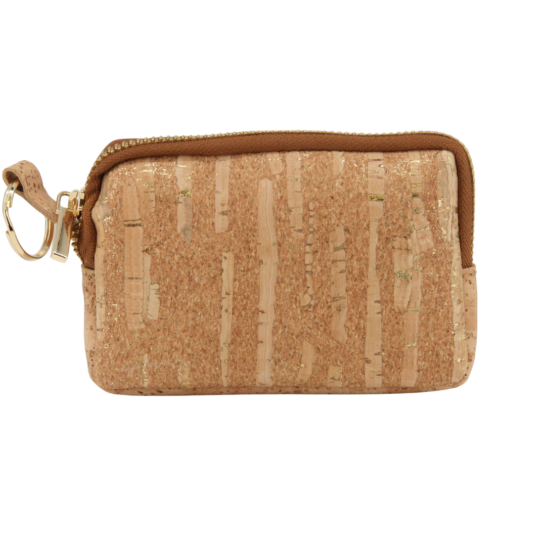 Kork Mini-Münzgeldbörse * verschiedene Designs * Vegan * hochwertiger Reißverschluss * Schlüsseletui * handmade in Portugal * Marke Artipel
