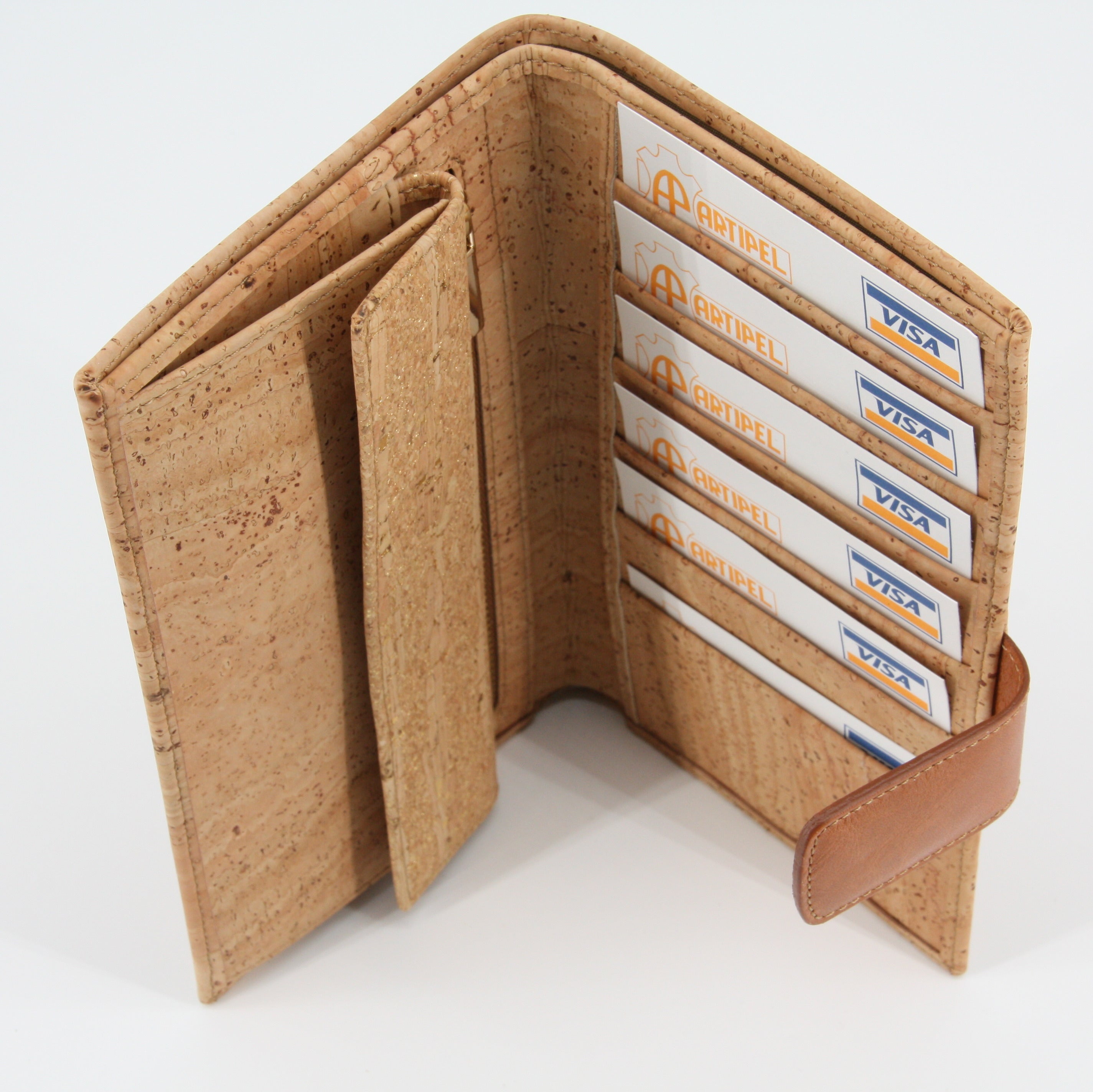 Kork Damen Geldbörse * Frauen Portemonnaie * handmade in Portugal * Marke Artipel