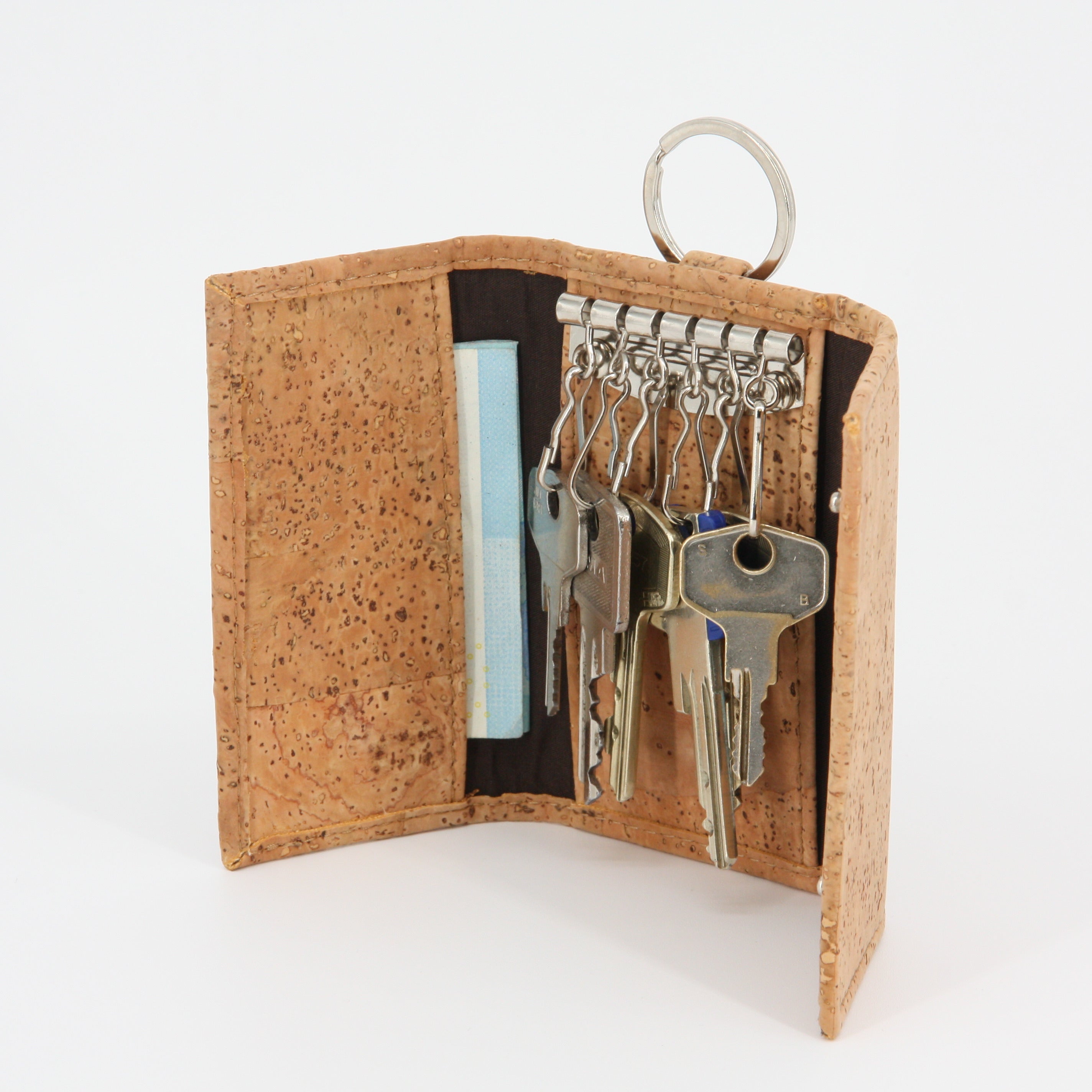 Kork Schlüsseletui * hochwertig * vegan * 2 Farben * Schlüssel-Tasche * Schlüssel-Organizer * Geschenk * handmade in Portugal