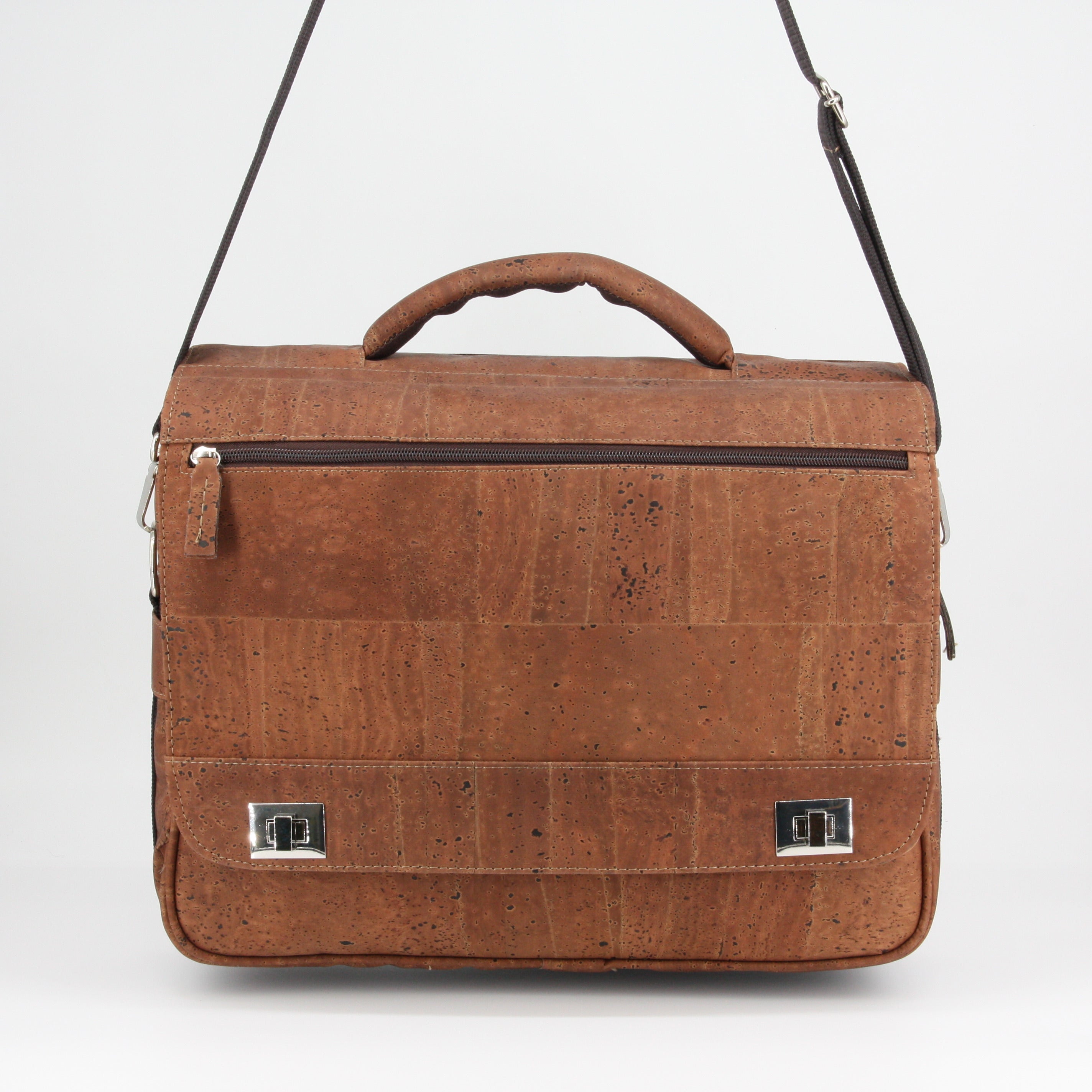 Kork Aktentasche für Männer und Frauen * in 2 Farben * Vegan * Laptoptasche * Bürotasche * abwaschbar * antiseptisch * sehr leicht * handmade in Portugal