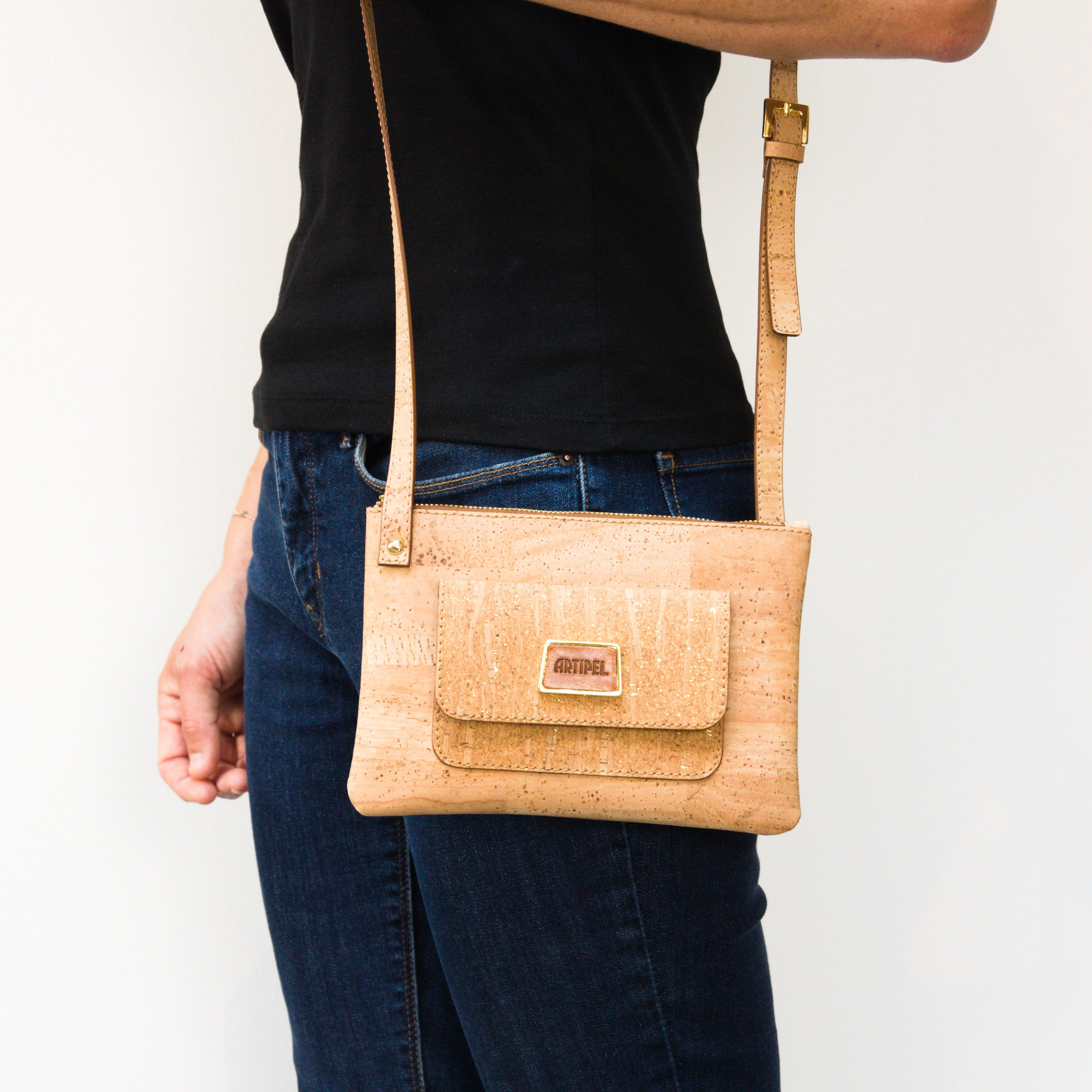 Kork Handtasche * HI-Serie - Noblesse in Kork * high-end Qualität * Oktoberfest Tasche * Wiesn Tasche * Dirndl Tasche * Vegan * Umhängetasche für Frauen * Crossbody *  handmade in Portugal