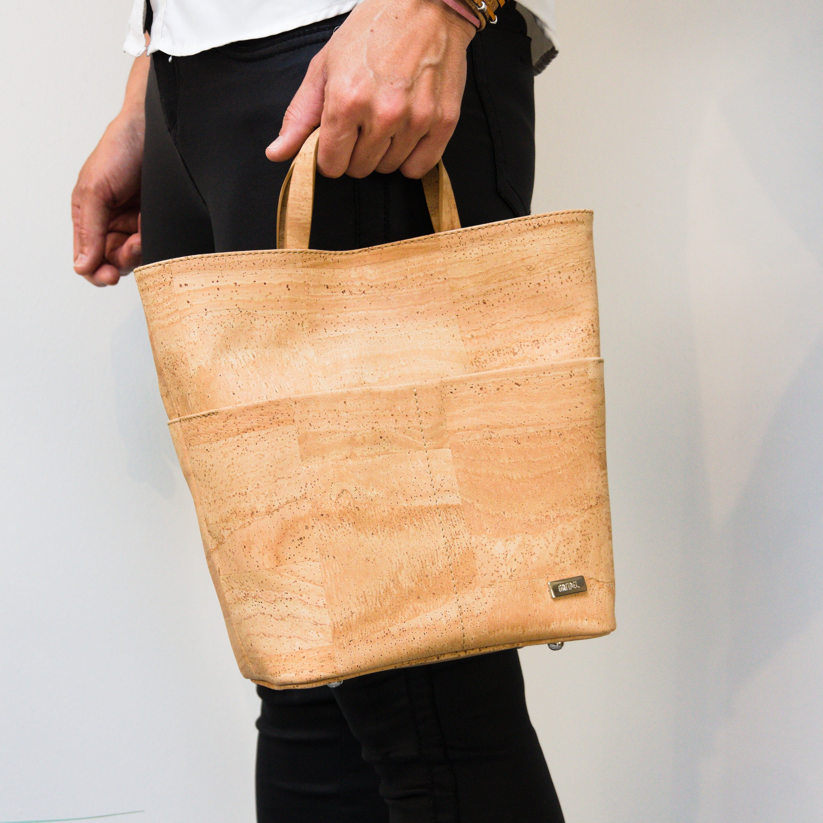 Cork handbag * in 2 colors * vegan * shoulder bag for women * crossbody * shopper * handmade in Portugal