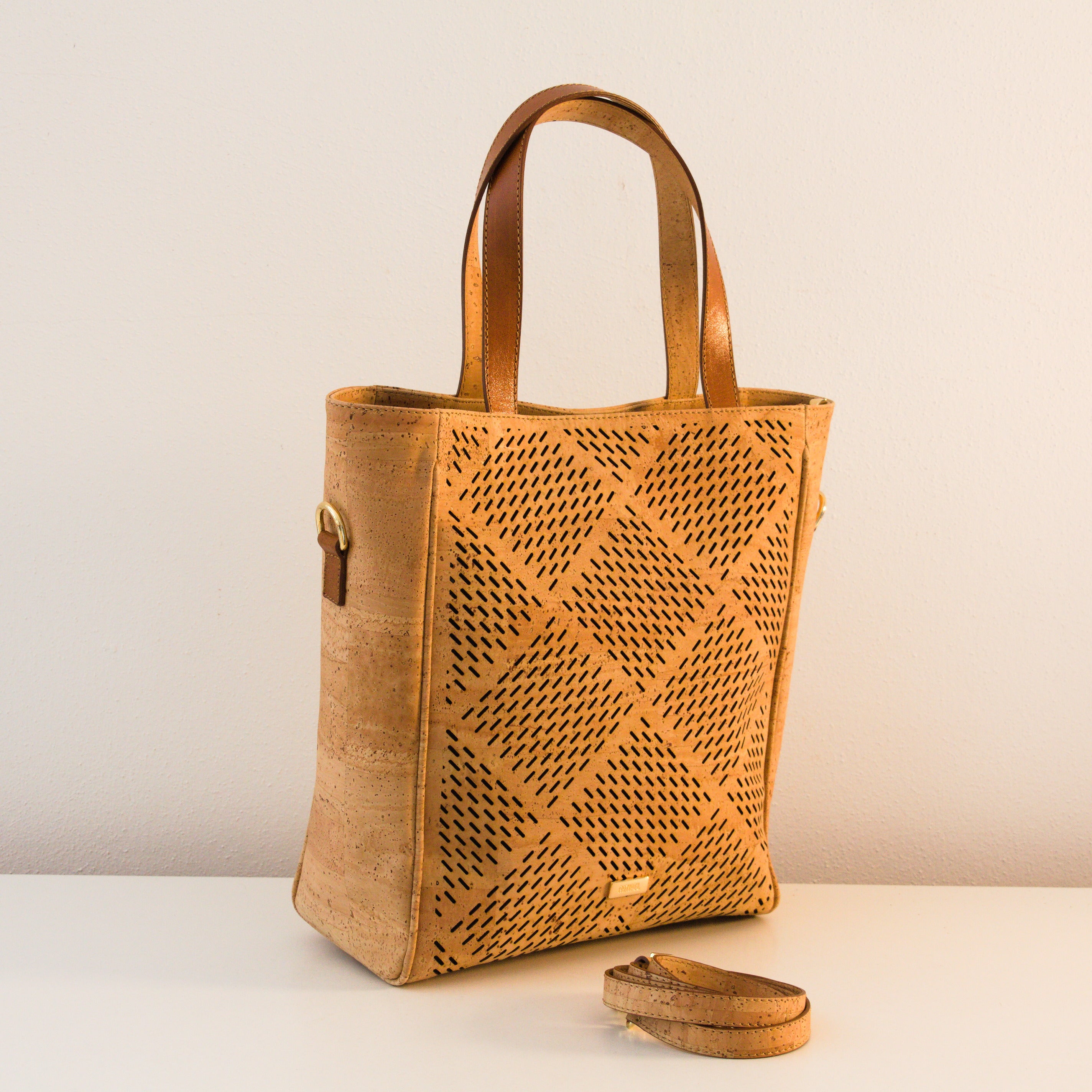 Borsa in sughero * borsa a tracolla da donna * tracolla * shopper * fatta a mano in Portogallo