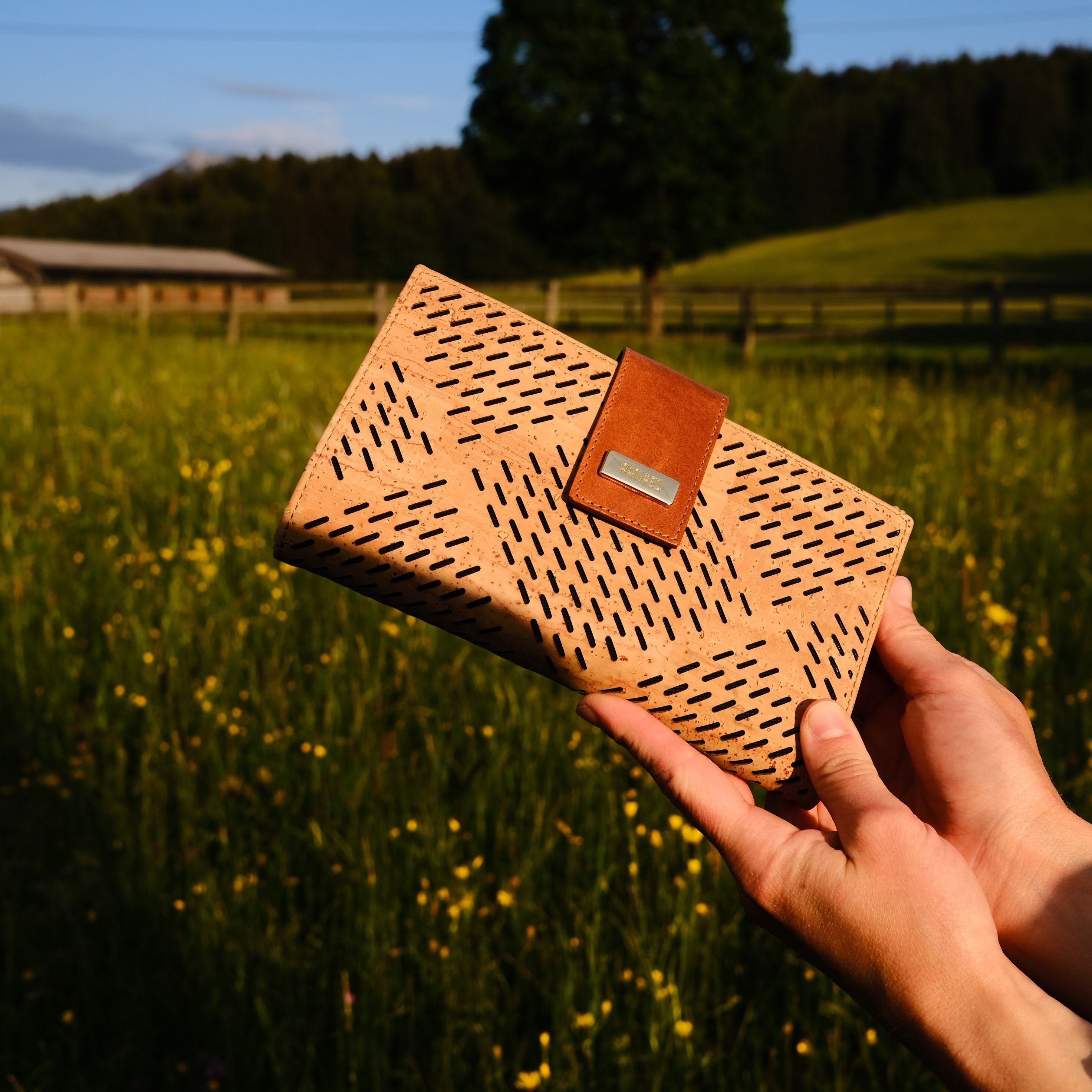 Kork Damen Geldbörse * Frauen Portemonnaie * handmade in Portugal * Marke Artipel