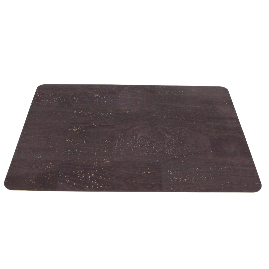 verKORKst Premium Kork Tischset * Farbe Burgund * Farbe gebrannt * Premium Qualität * hitzebeständig * abwaschbar * antiseptisch * made in Portugal