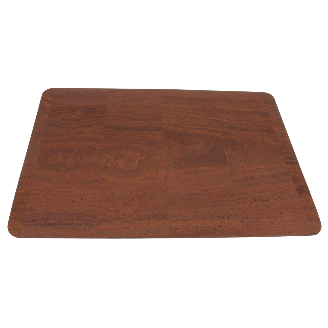 verKORKst Premium Kork Tischset * Farbe Kastanie * Farbe gebrannt * Premium Qualität * hitzebeständig * abwaschbar * antiseptisch * made in Portugal