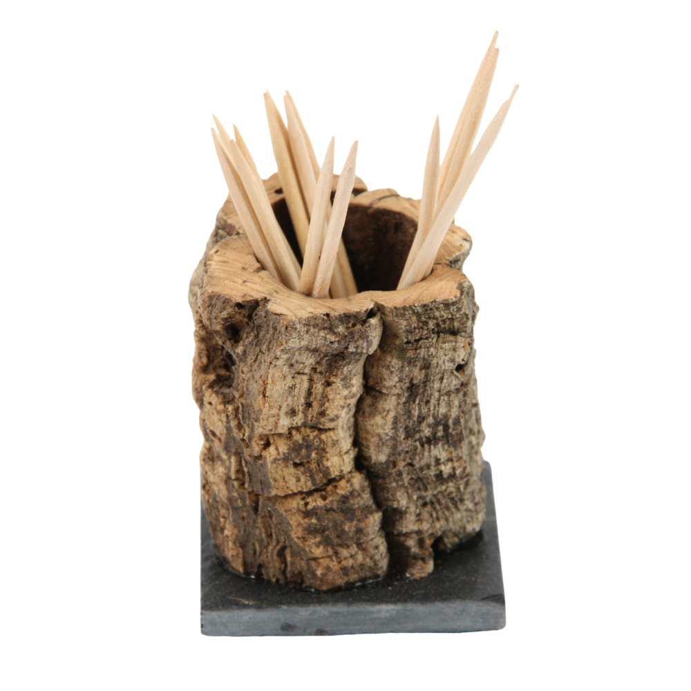 Zahnstocherhalter aus Kork * Stifthalter aus Kork * 2 Größen * Deko für Tisch und Schreibtisch * handgefertigt in Deutschland