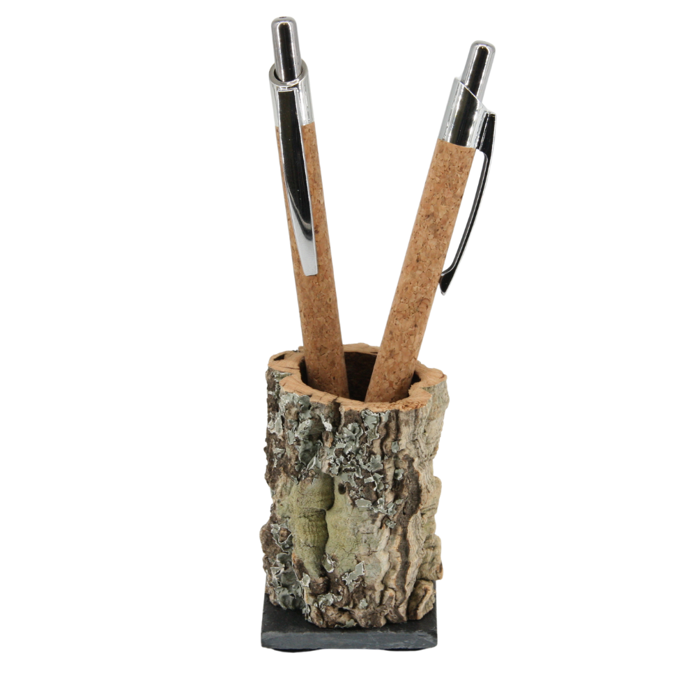 Zahnstocherhalter aus Kork * Stifthalter aus Kork * 2 Größen * Deko für Tisch und Schreibtisch * handgefertigt in Deutschland