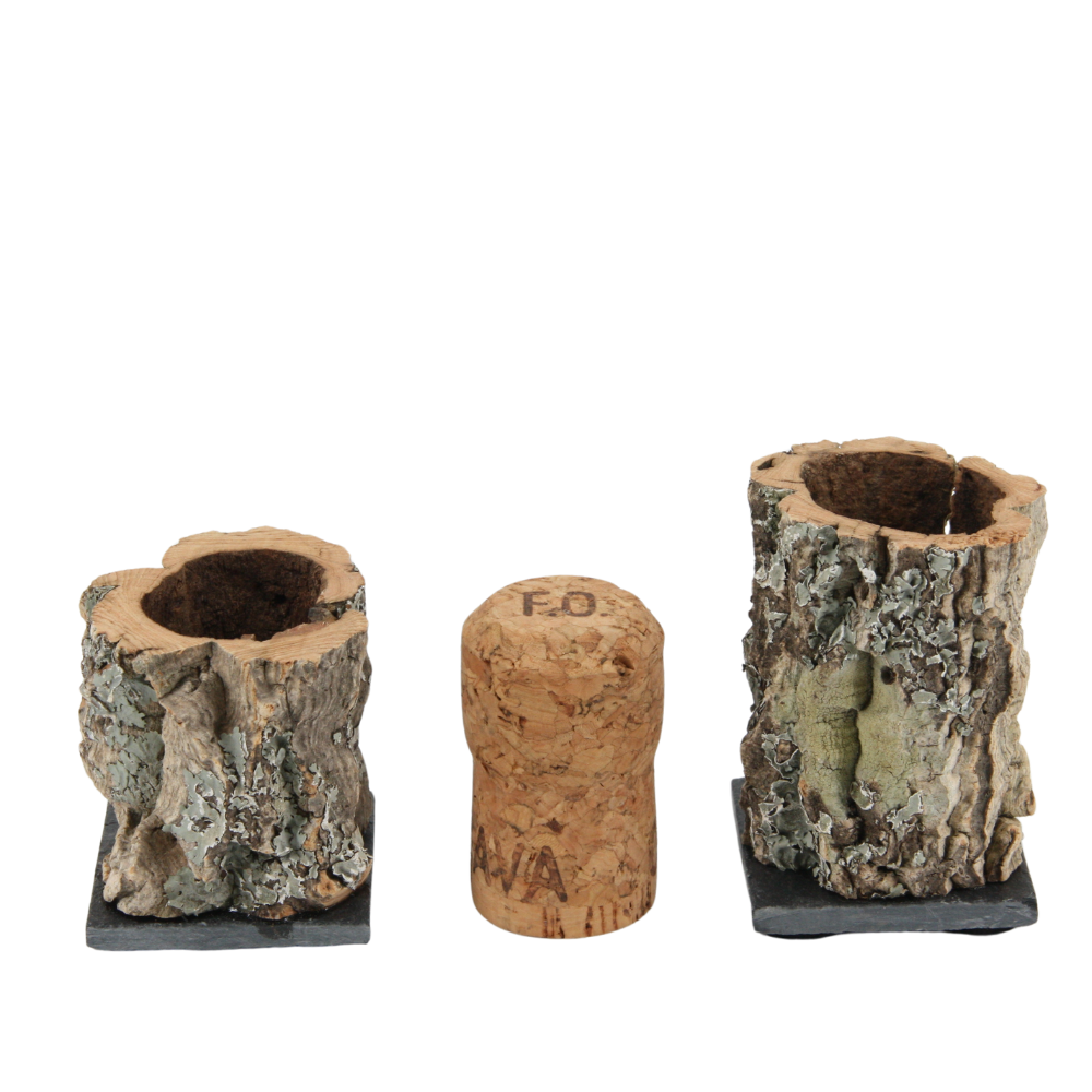 Zahnstocherhalter aus Kork * Stifthalter aus Kork * 2 Größen * Deko für Tisch und Schreibtisch * handgefertigt in Deutschland