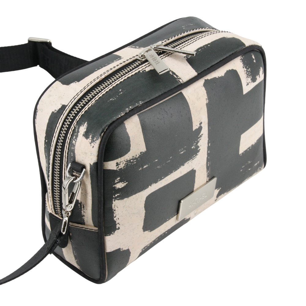 Kork Handtasche * Black & White Edition * high-end Qualität * Vegan * Umhängetasche für Frauen * Crossbody * Shopper * handmade in Portugal