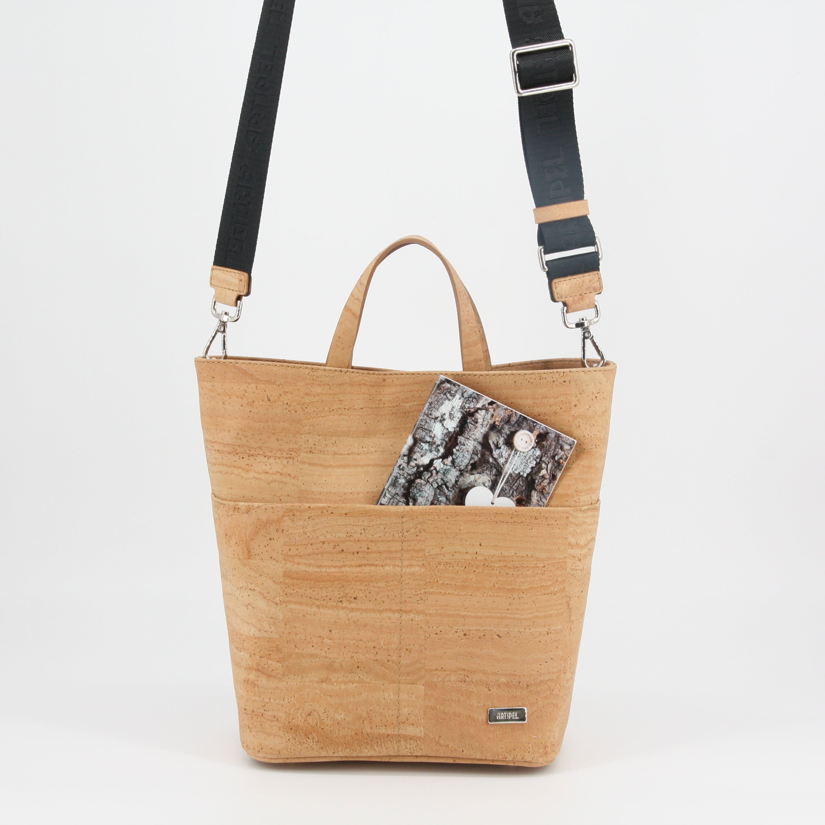 Cork handbag * in 2 colors * vegan * shoulder bag for women * crossbody * shopper * handmade in Portugal