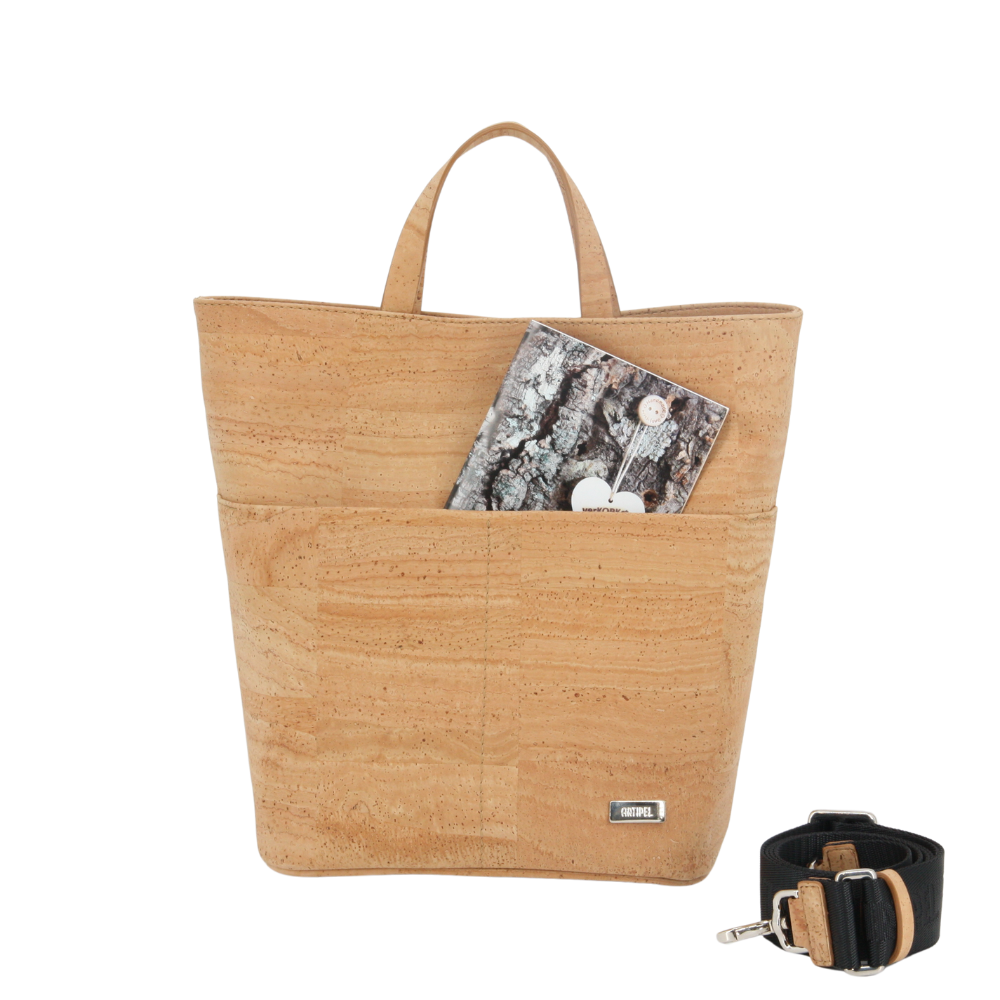 Kork Handtasche * Vegan * Umhängetasche für Frauen * Crossbody * Shopper * handmade in Portugal
