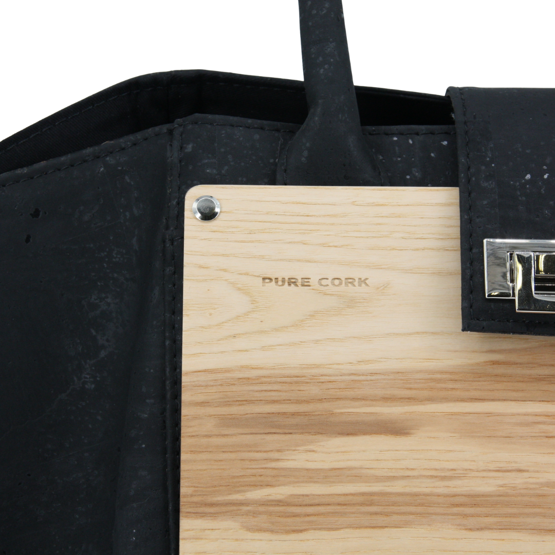 Holz Kork Handtasche * Carlotta * Kork und Eschenholz * weltweit einzigartig * verwandelbar in 2 Formate * high-end Qualität * Umhängetasche für Frauen * Shopper * handmade in Südtirol