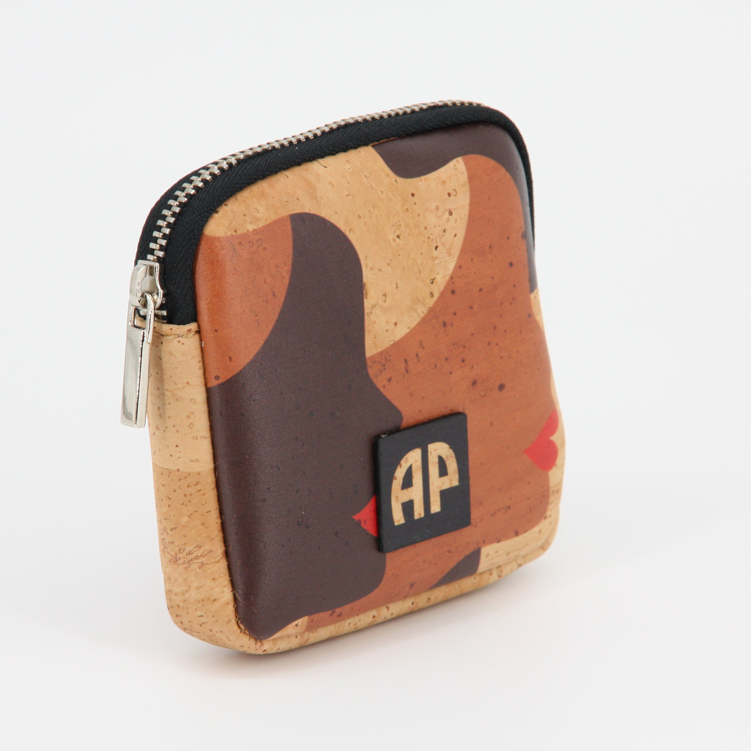 Cork mini coin purse * various designs * vegan * high-quality zipper * key case * handmade in Portugal * Artipel brand