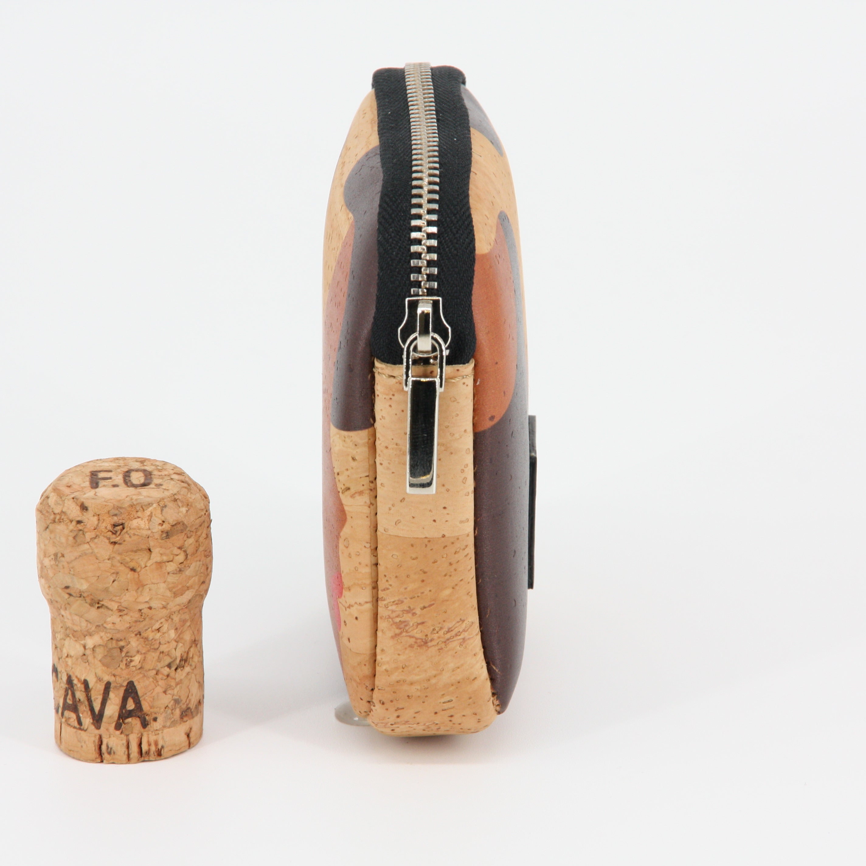 Cork mini coin purse * various designs * vegan * high-quality zipper * key case * handmade in Portugal * Artipel brand